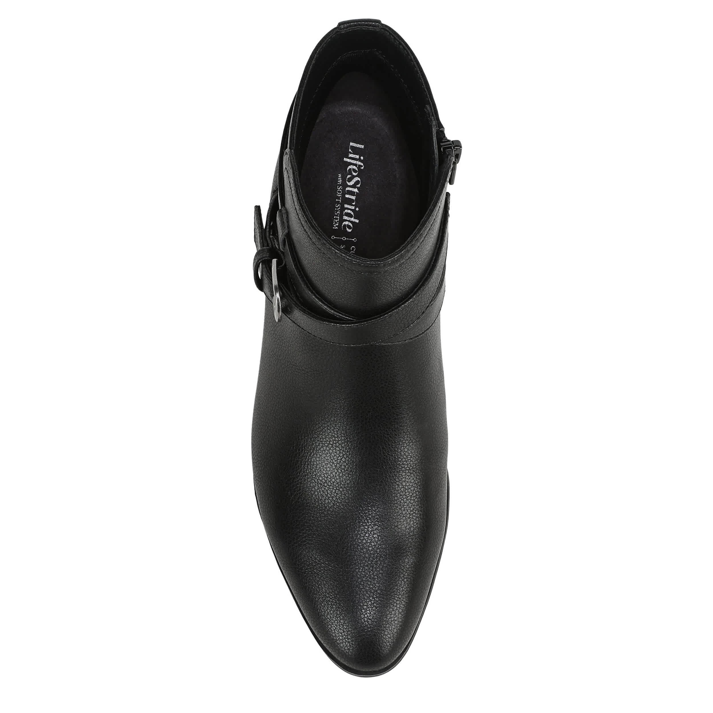 LIFESTRIDE-WOMENS OAKLYN BOOTIE-BLACK & 