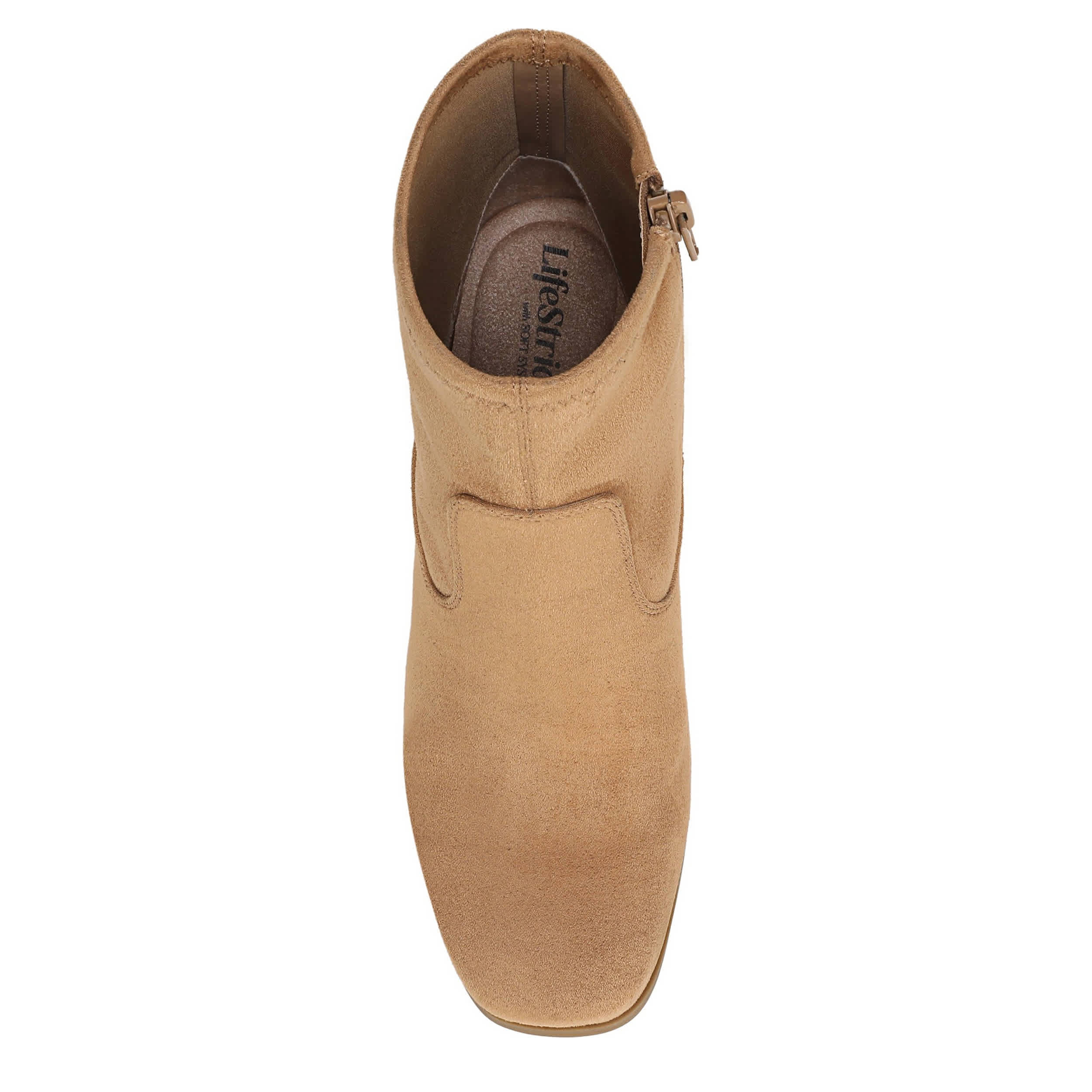 LIFESTRIDE-WOMENS HENNY BOOTIE-TAN & 