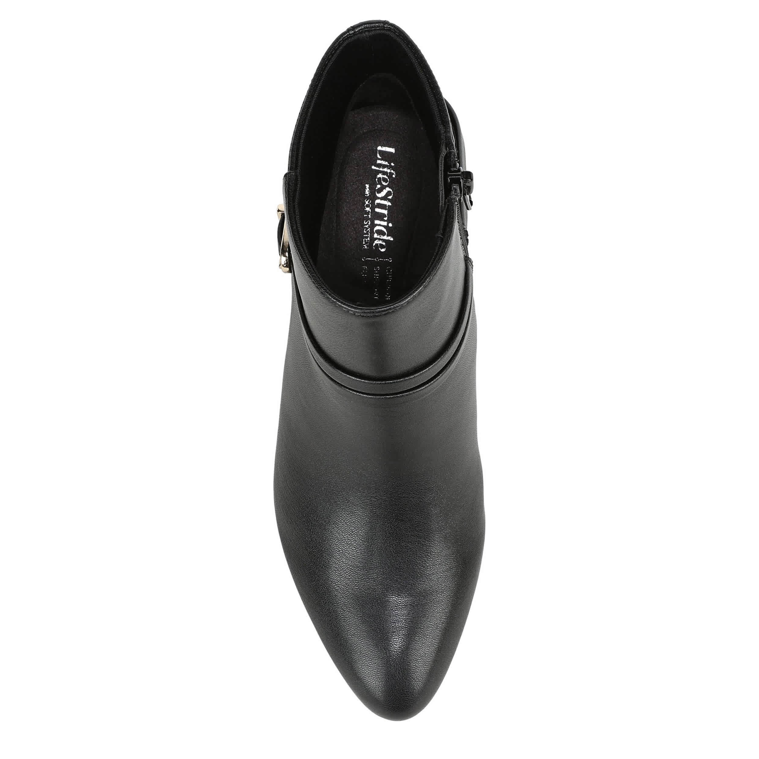 LIFESTRIDE-WOMENS GUILD 4 DRESS BOOTIE-BLACK & 