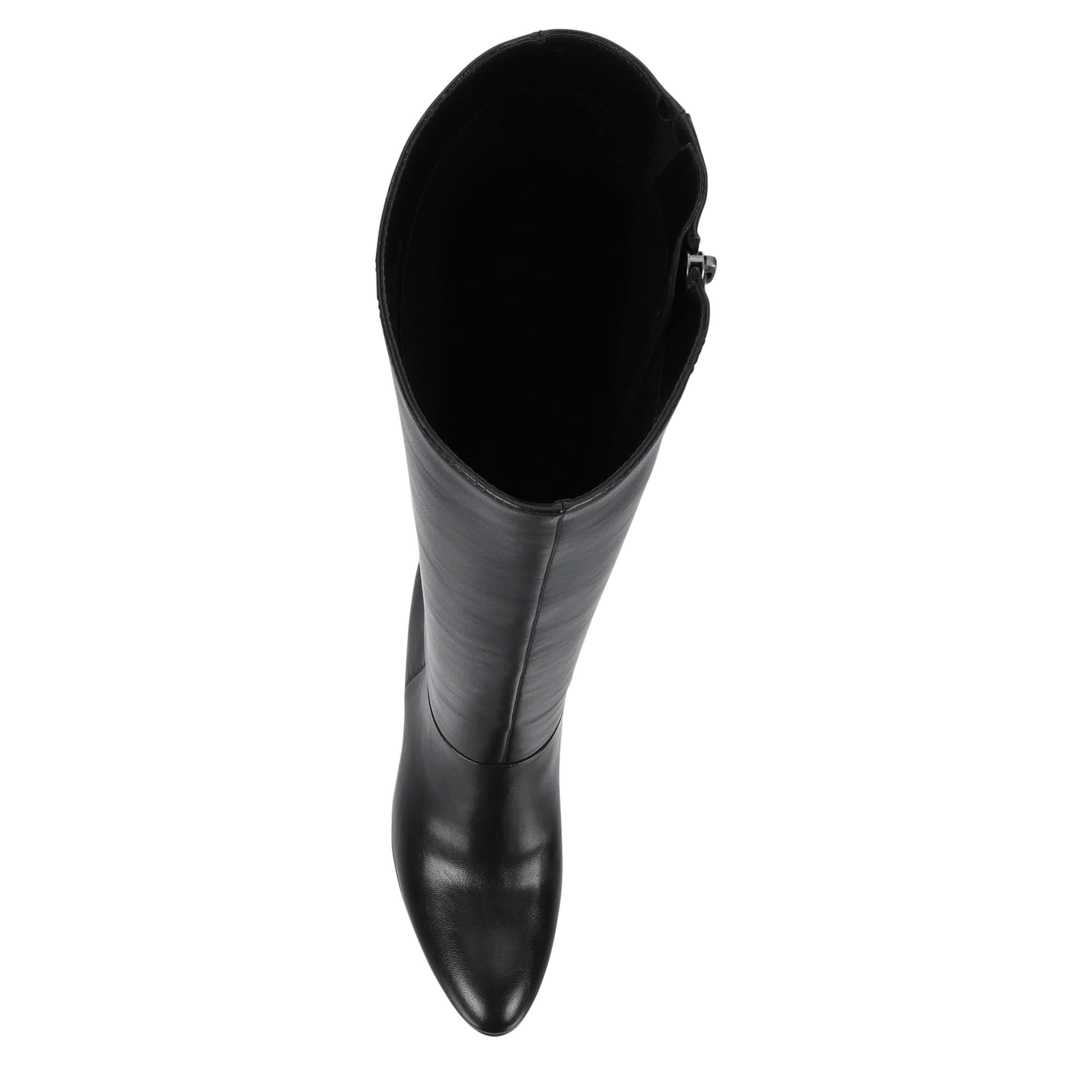MICHAEL BY MICHAEL SHANNON-WOMENS ESPERANZA WIDE CALF TALL DRESS BOOT-BLACK & 