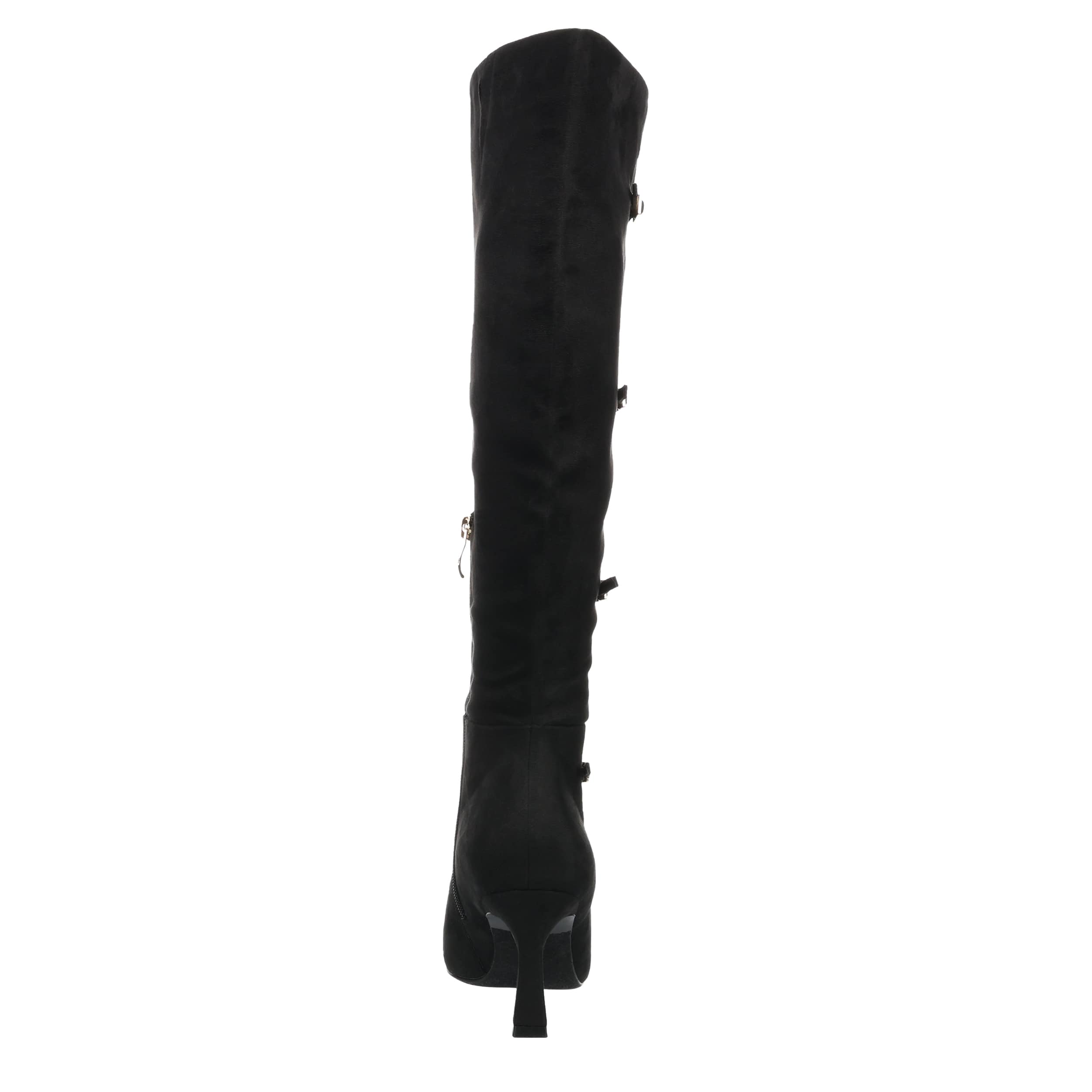 MICHAEL BY MICHAEL SHANNON-WOMENS ESTELLE WIDE CALF TALL DRESS BOOT-BLACK & 