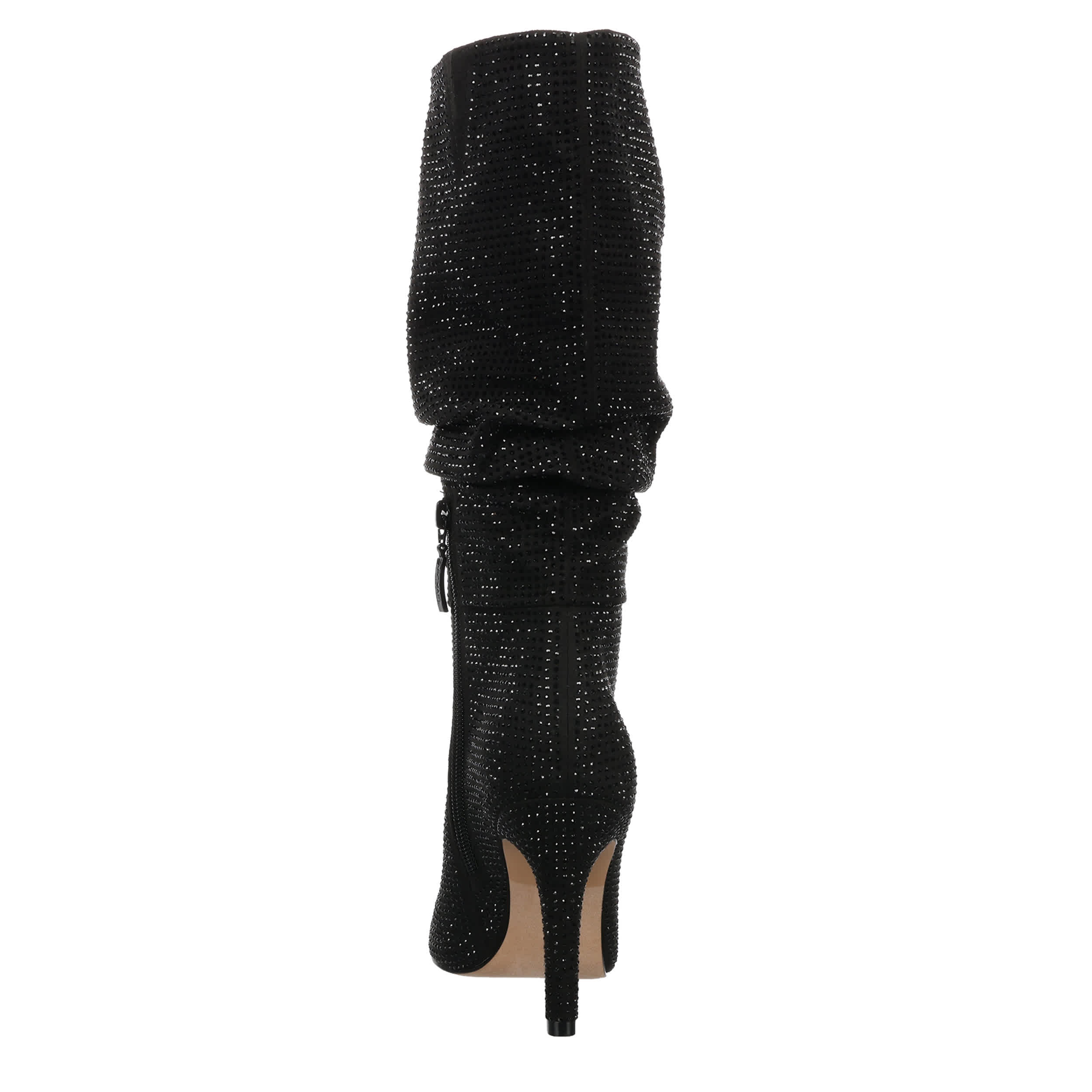 MICHAEL BY MICHAEL SHANNON-WOMENS ISABELLE WIDE CALF DRESS BOOT-BLACK & 