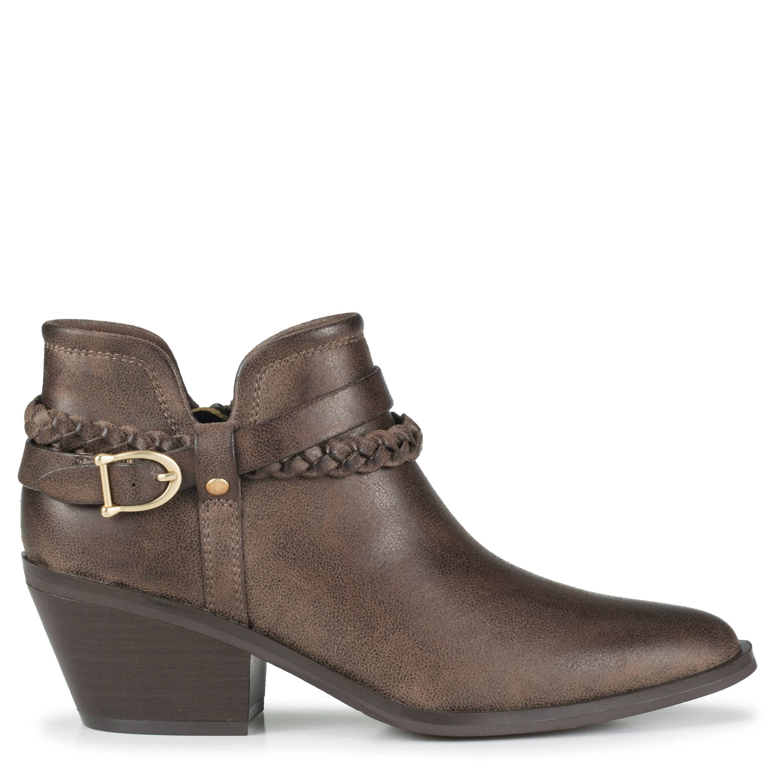 BARE TRAPS-WOMENS DAISIE BOOT-DARK TAUPE & 