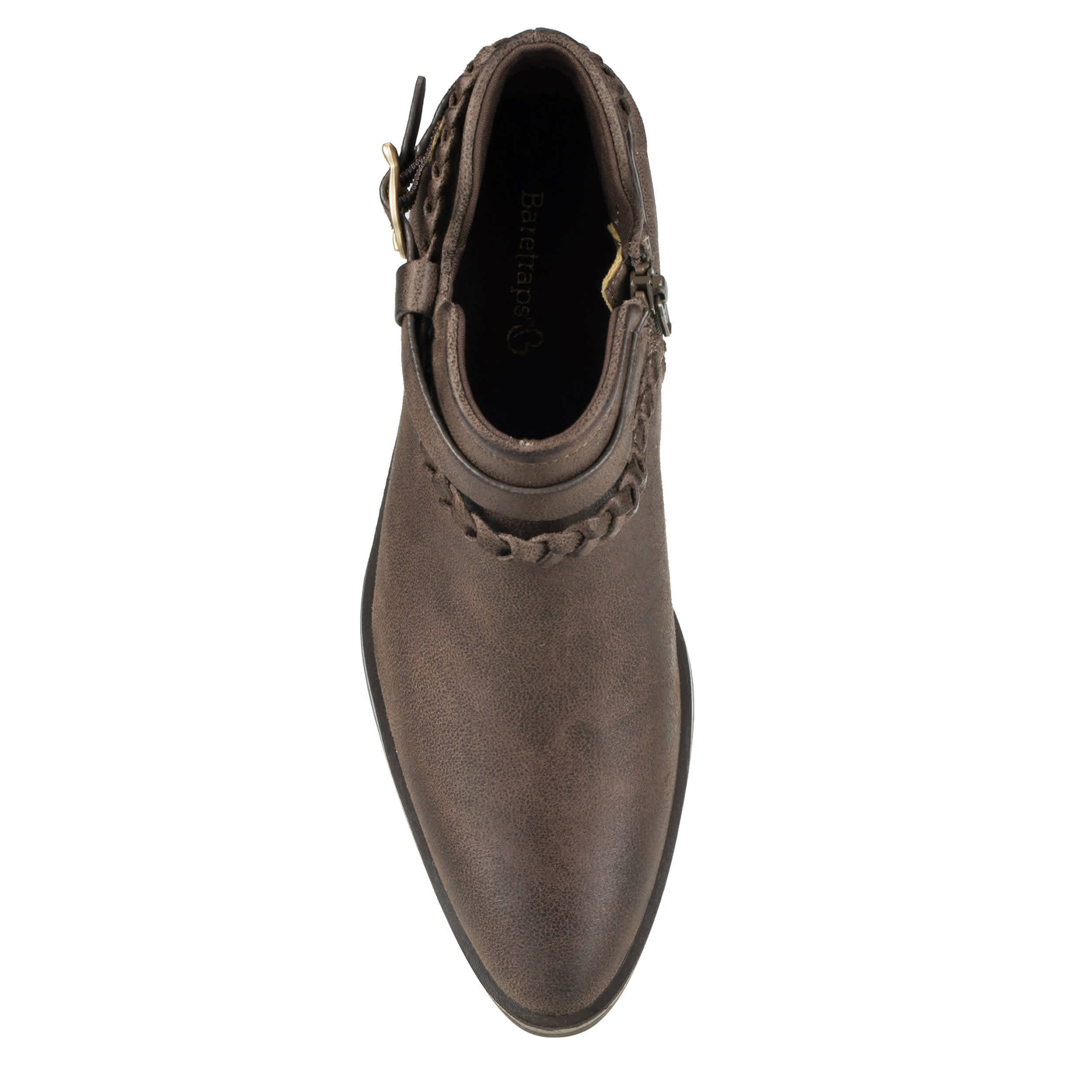 BARE TRAPS-WOMENS DAISIE BOOT-DARK TAUPE & 