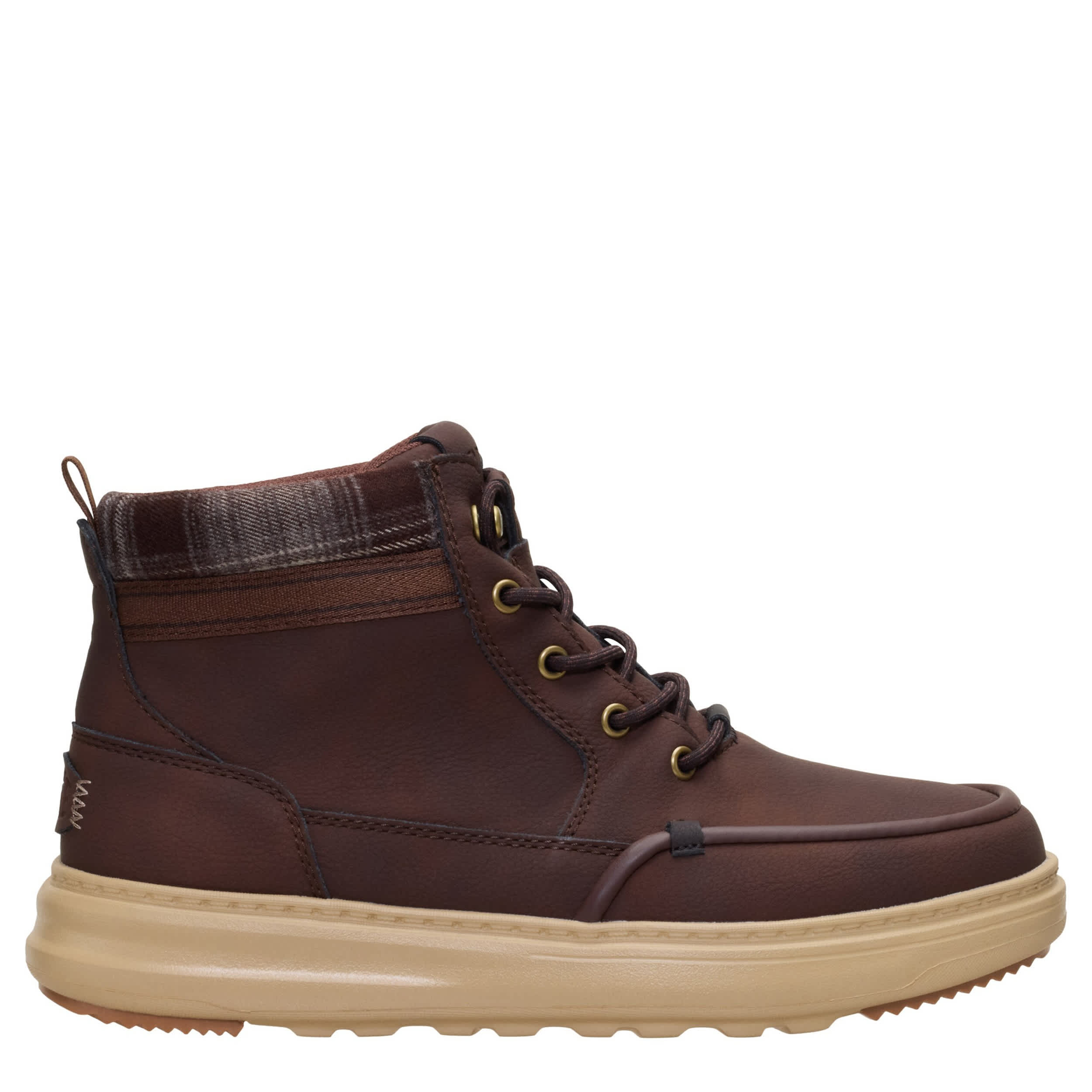 HEYDUDE-WOMENS REMI FIELD BOOT-CHOCOLATE & 