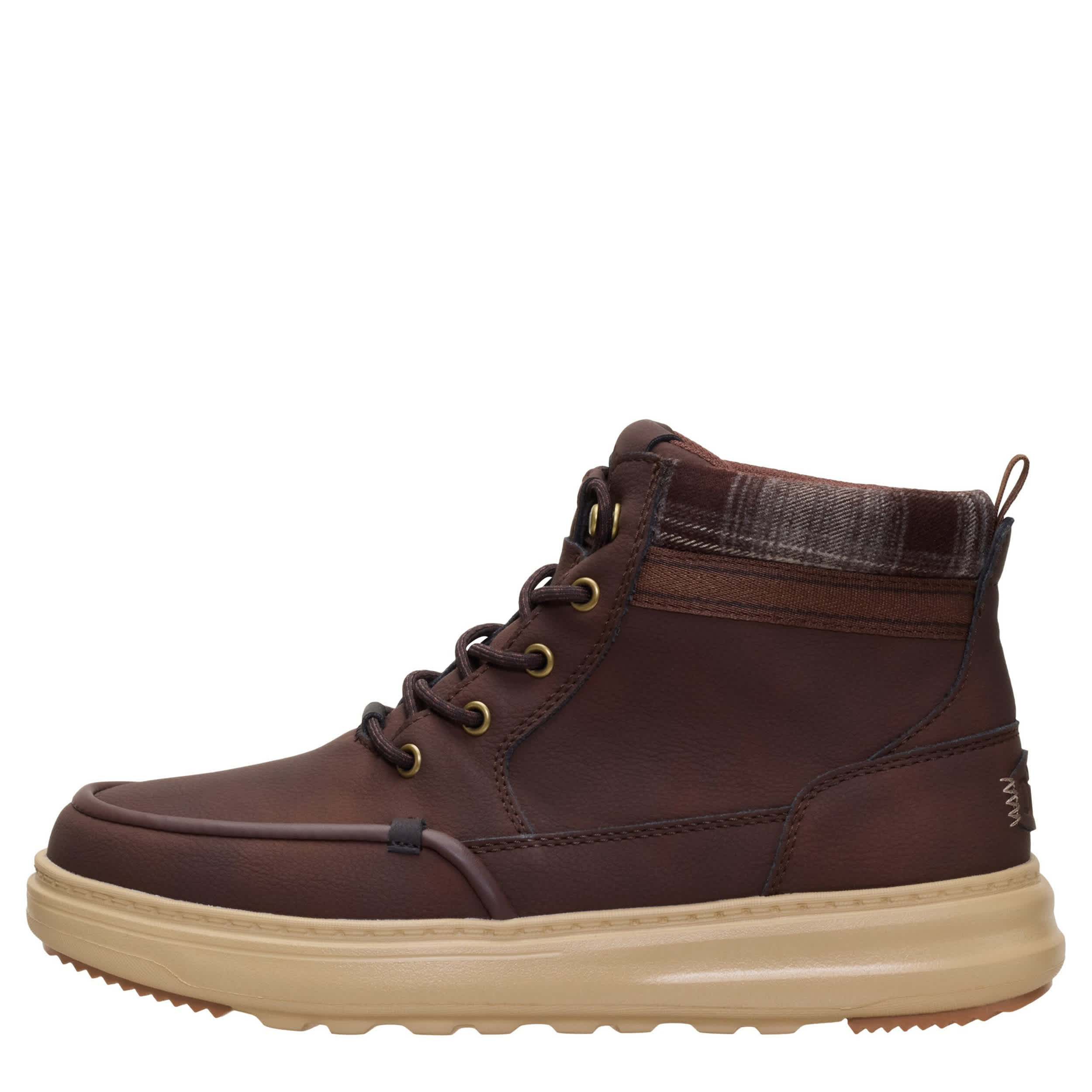 HEYDUDE-WOMENS REMI FIELD BOOT-CHOCOLATE & 