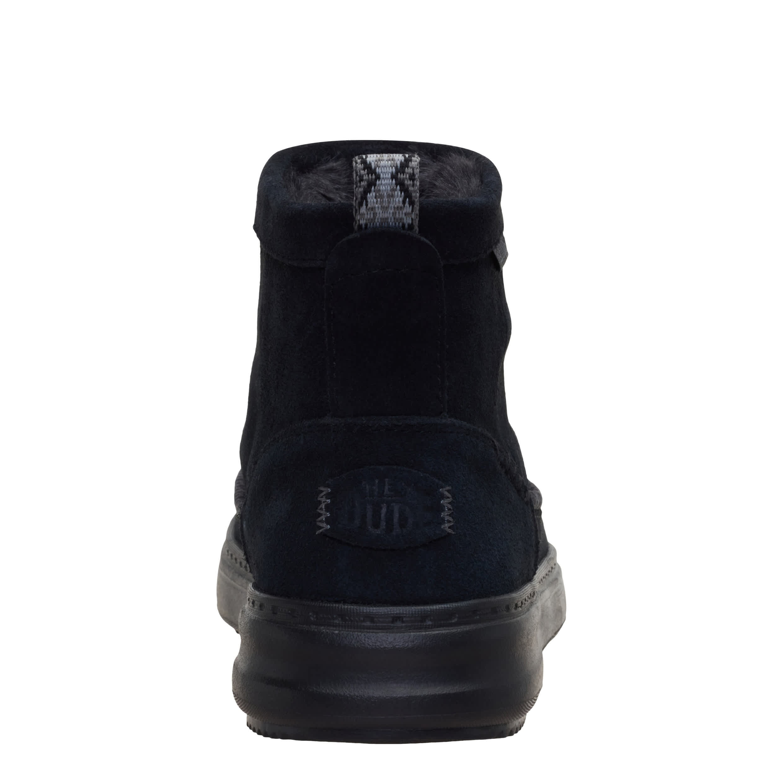 HEYDUDE-WOMENS REMI TOASTEE SUEDE BOOT-BLACK & 