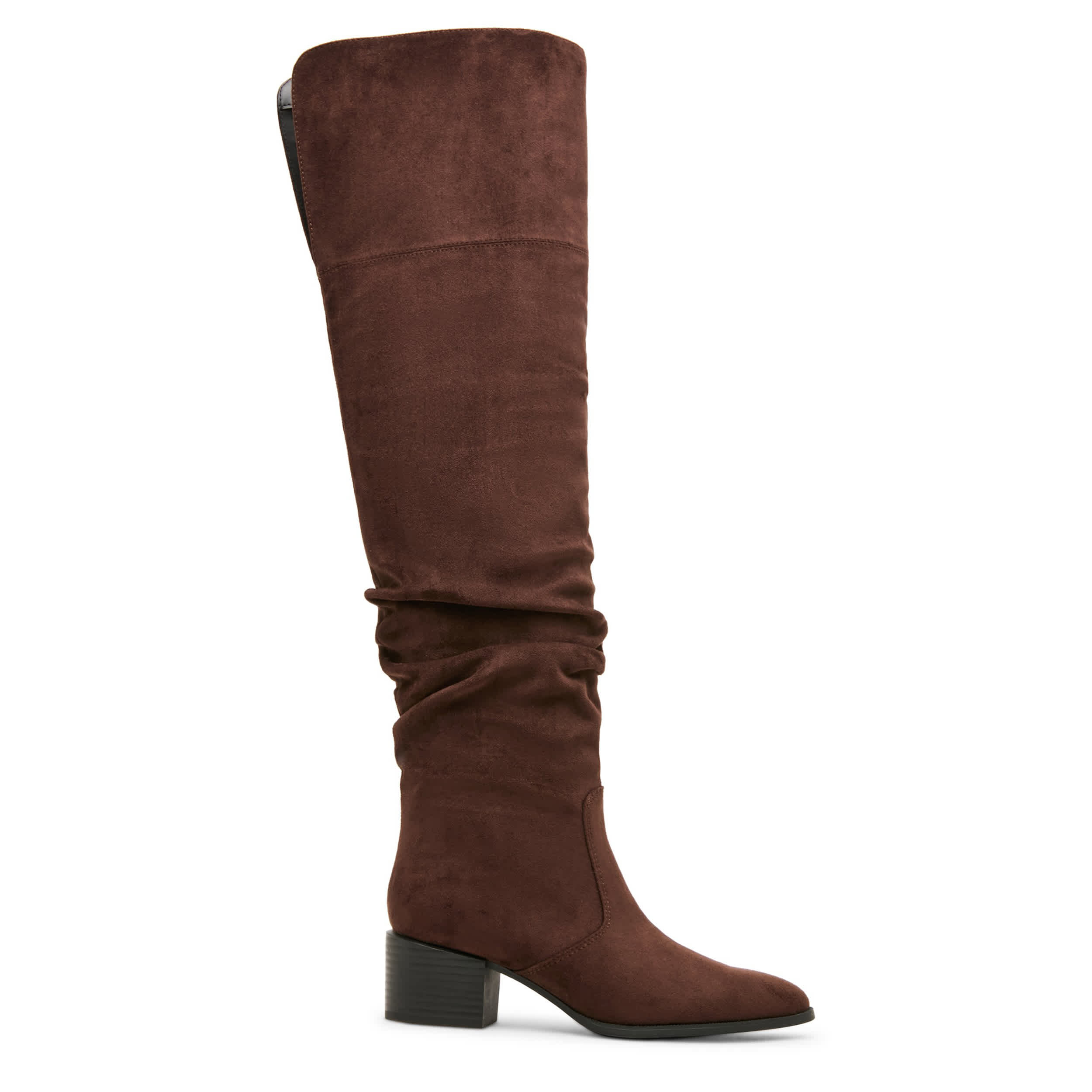 MADDEN GIRL-WOMENS TAMARA WIDE CALF OVER THE KNEE TALL BOOT-BROWN & 