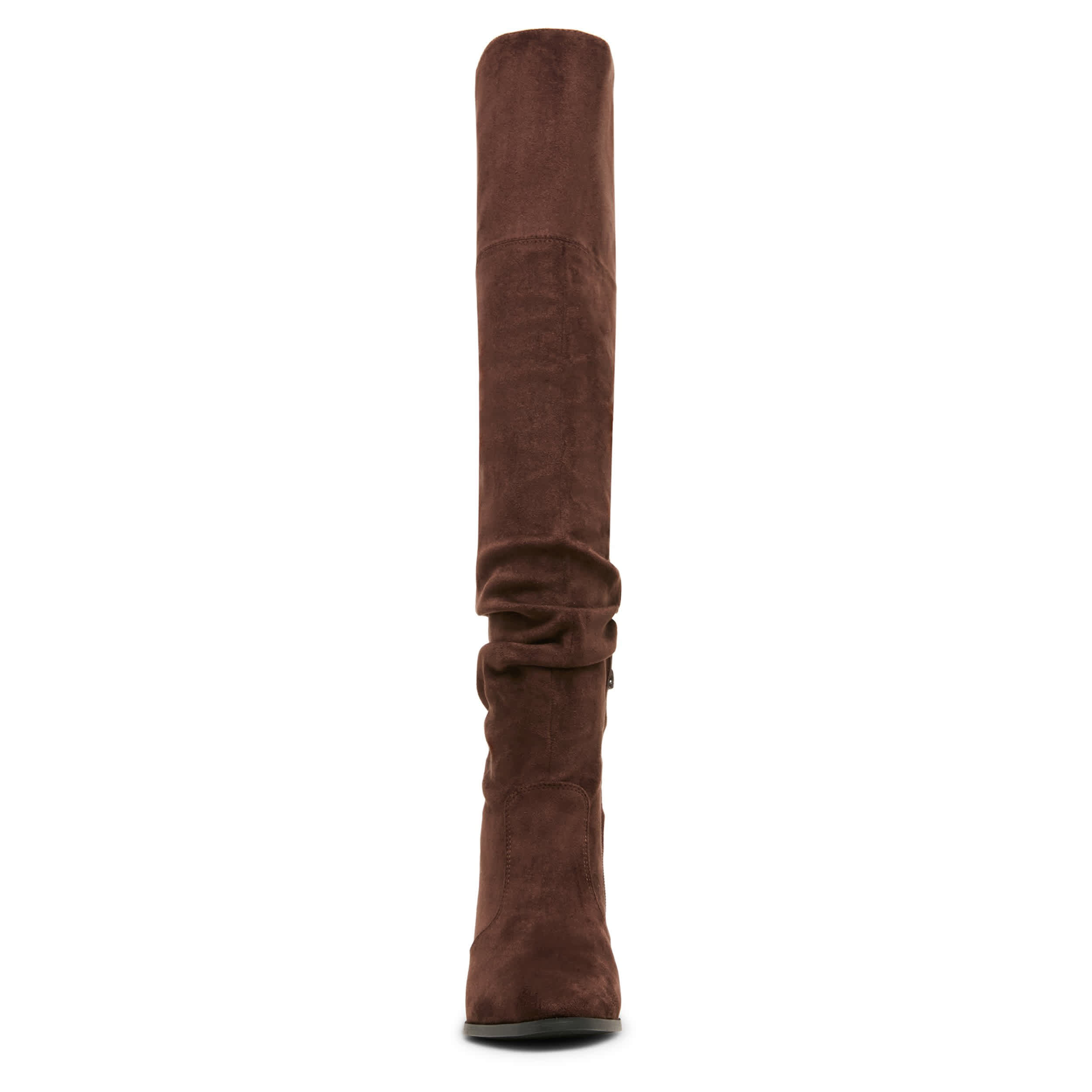 MADDEN GIRL-WOMENS TAMARA WIDE CALF OVER THE KNEE TALL BOOT-BROWN & 
