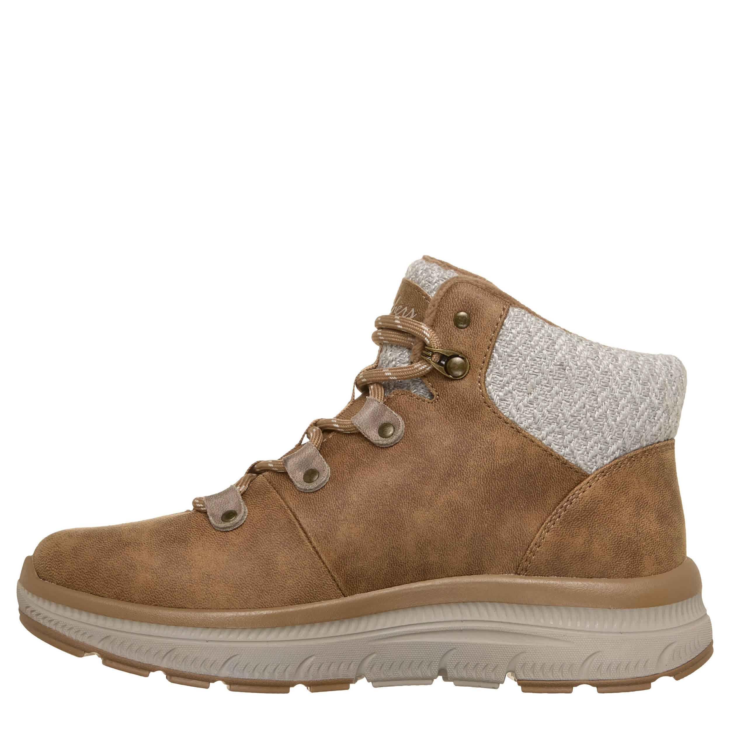 SKECHERS-WOMENS SUMMITS PLUS BIRCH EXPLORER BOOT-TAN & 