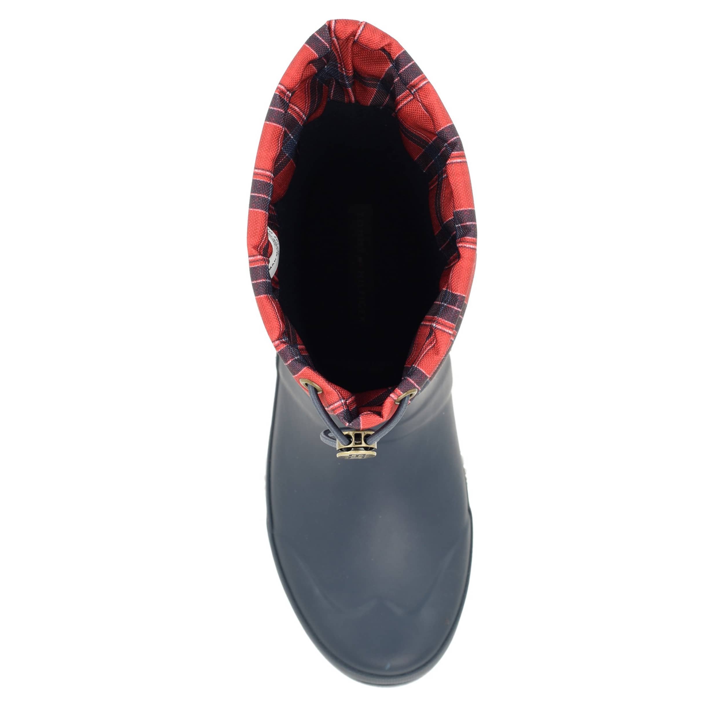 TOMMY HILFIGER-WOMENS DRYZZLE RAIN BOOT-NAVY & 