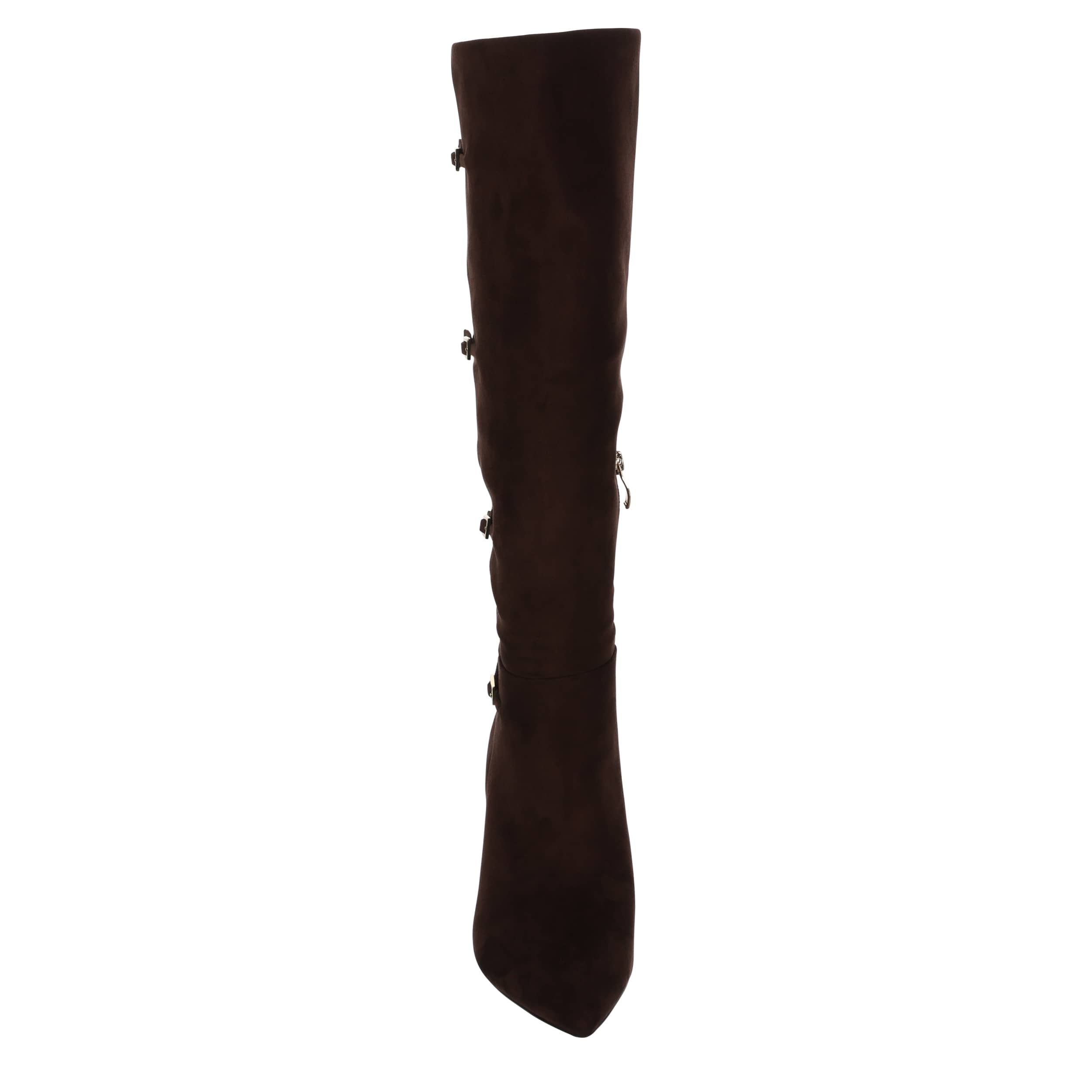 MICHAEL BY MICHAEL SHANNON-WOMENS ESTELLE TALL DRESS BOOT-CHOCOLATE & 
