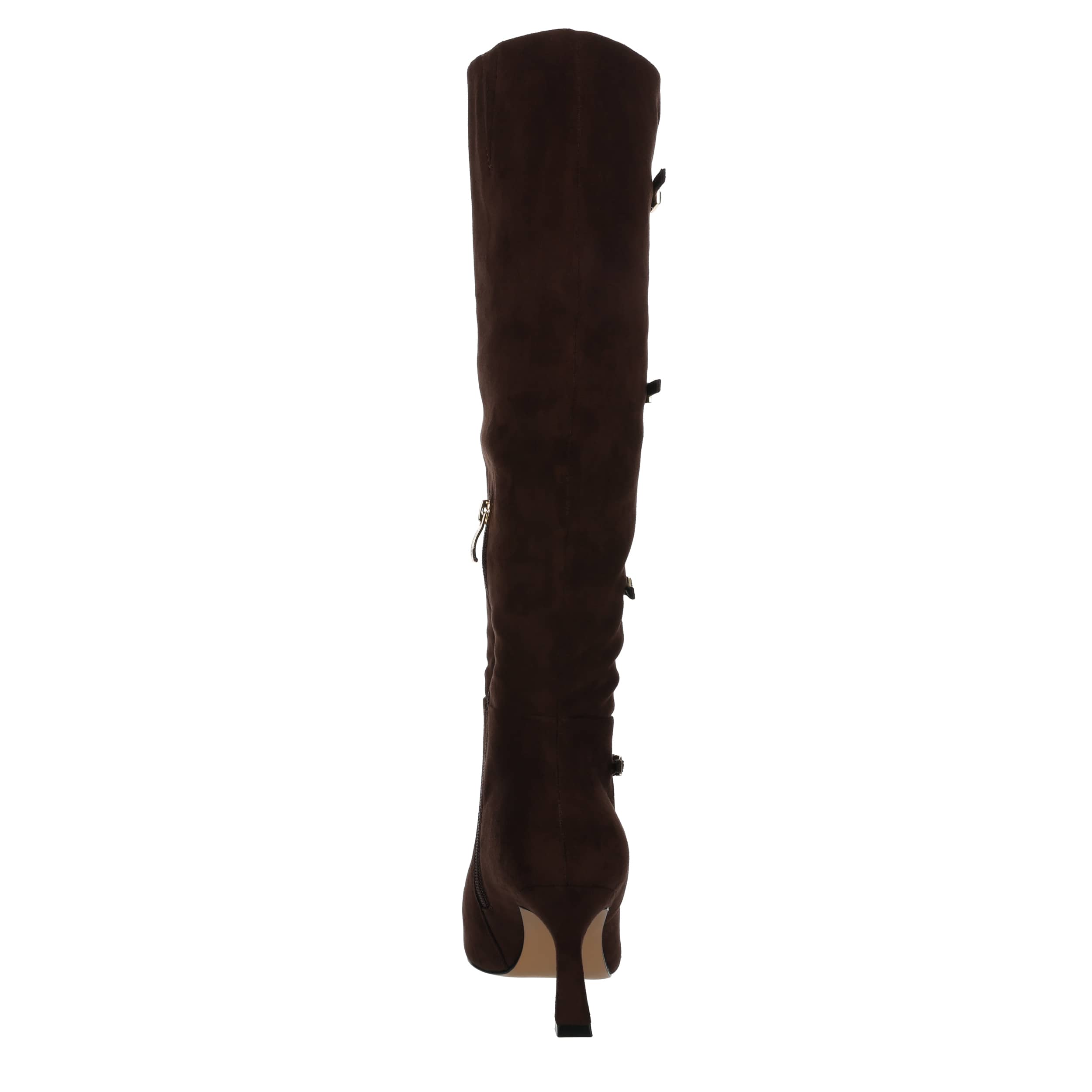 MICHAEL BY MICHAEL SHANNON-WOMENS ESTELLE TALL DRESS BOOT-CHOCOLATE & 