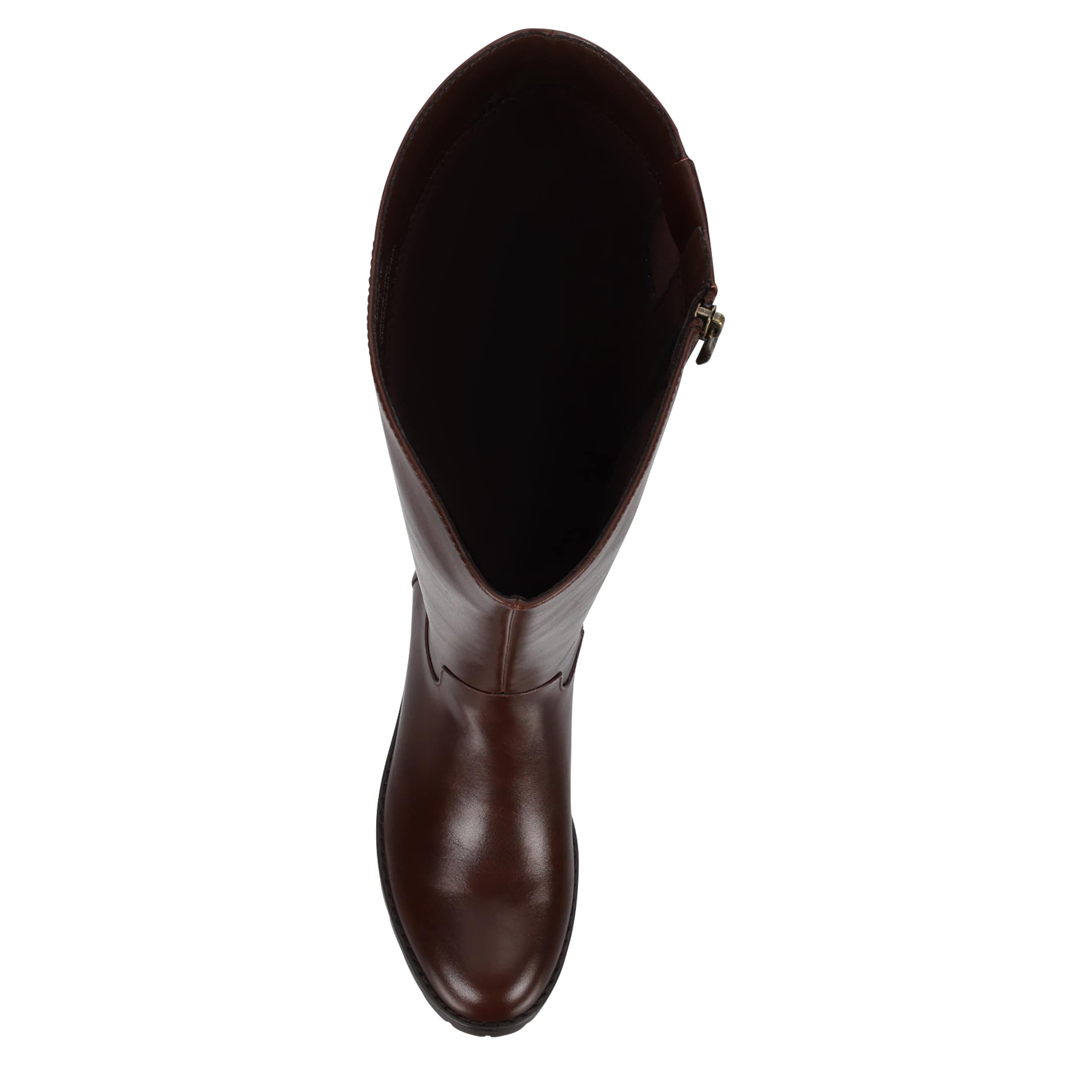 MICHAEL BY MICHAEL SHANNON-WOMENS MARCIE WIDE CALF TALL BOOT-DARK BROWN & 