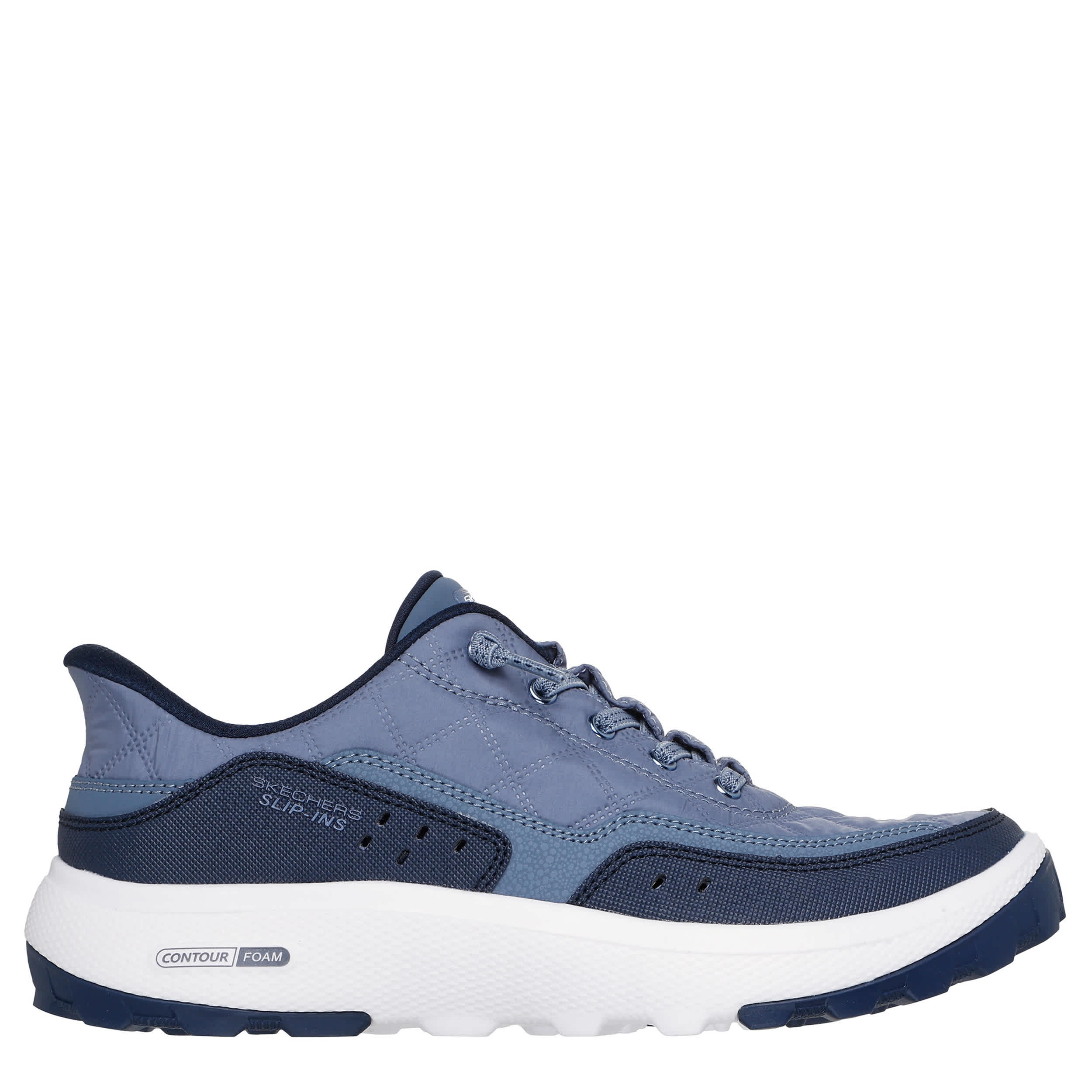 SKECHERS-WOMENS URBAN EXPLORE SLIP-INS HIKING BOOT-BLUE & 
