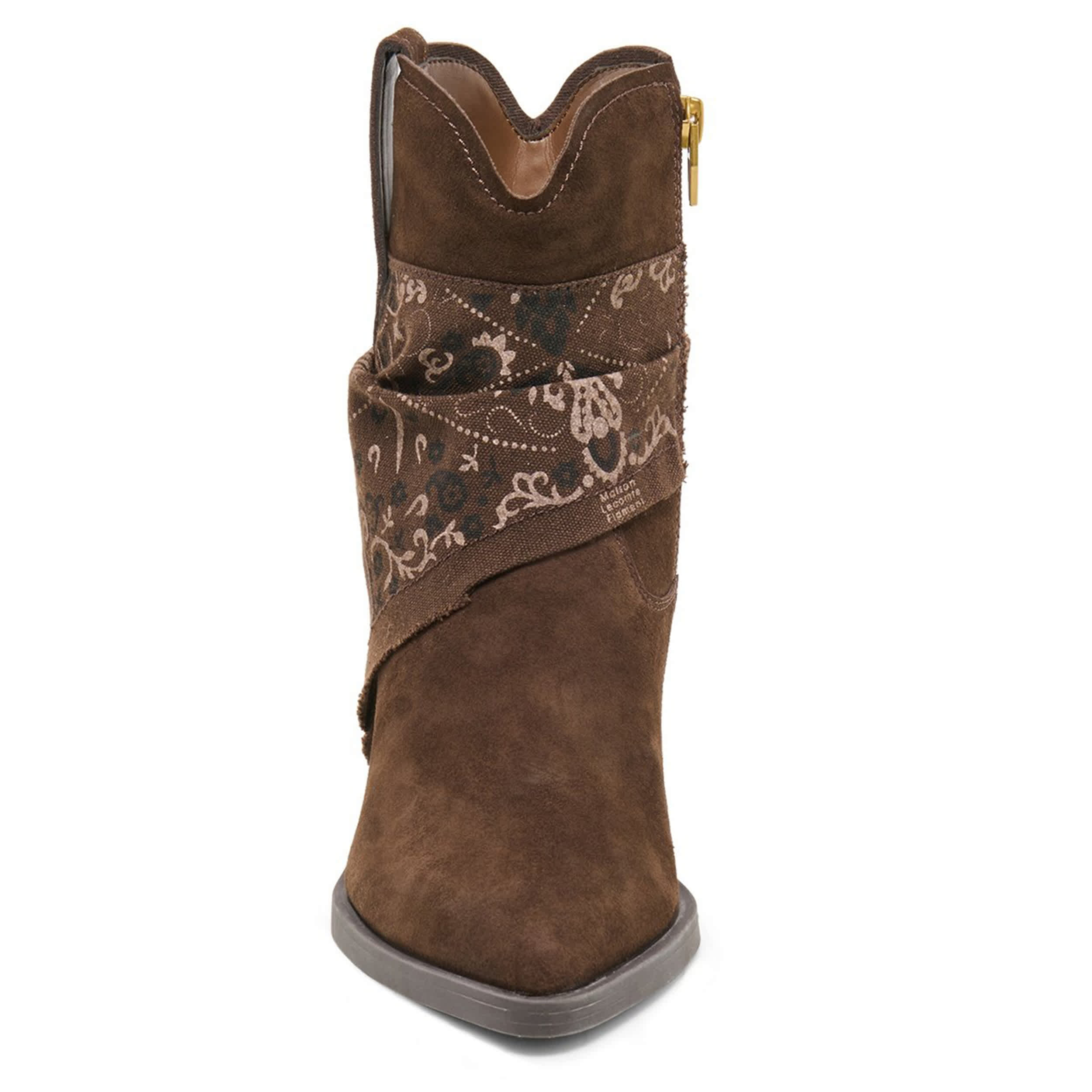 DOLCE VITA-WOMENS MARTY BOOTIE-CHOCOLATE & 