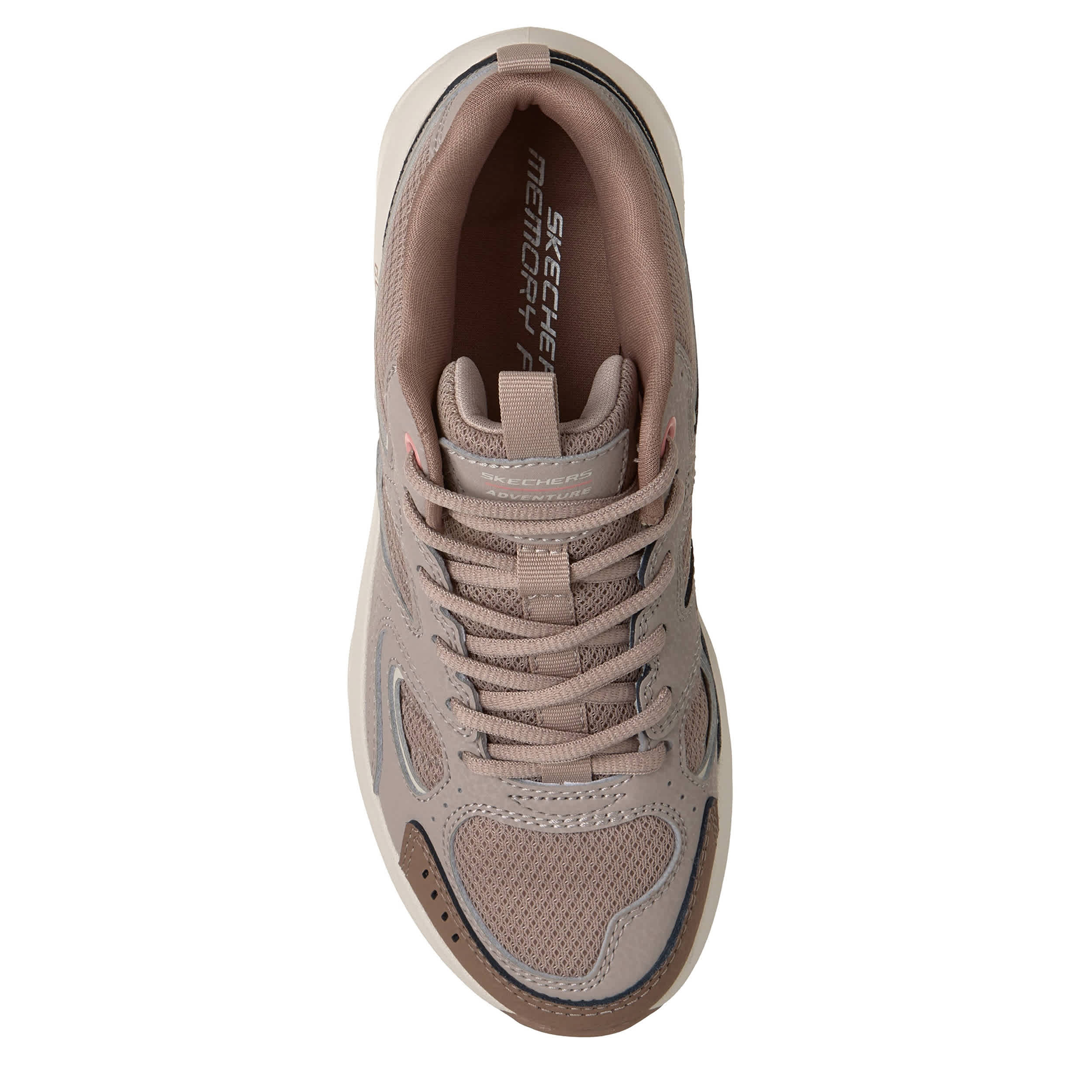 SKECHERS-WOMENS GLIDE-STEP SOLE - BETTY CREEK HIKING BOOT-TAUPE & 