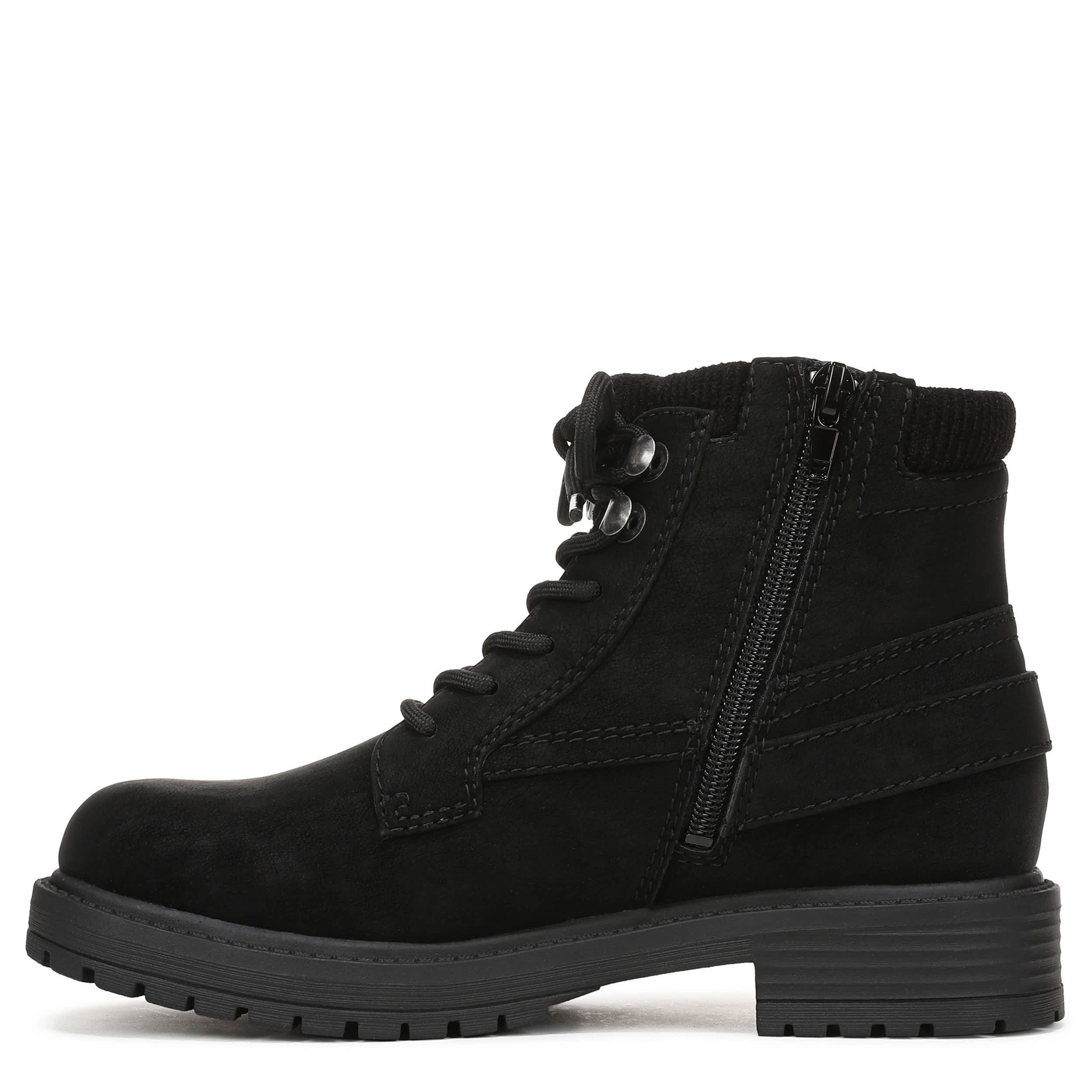 BLOWFISH MALIBU-WOMENS ASTOR LACE UP BOOT-BLACK & 