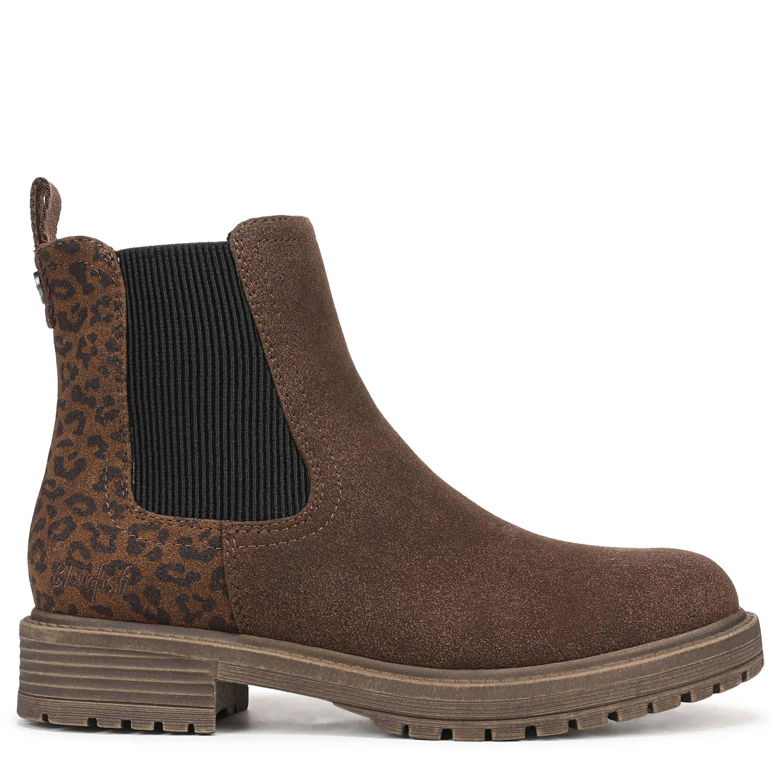 BLOWFISH MALIBU-WOMENS ALFIE CHELSEA BOOT-DARK BROWN & 