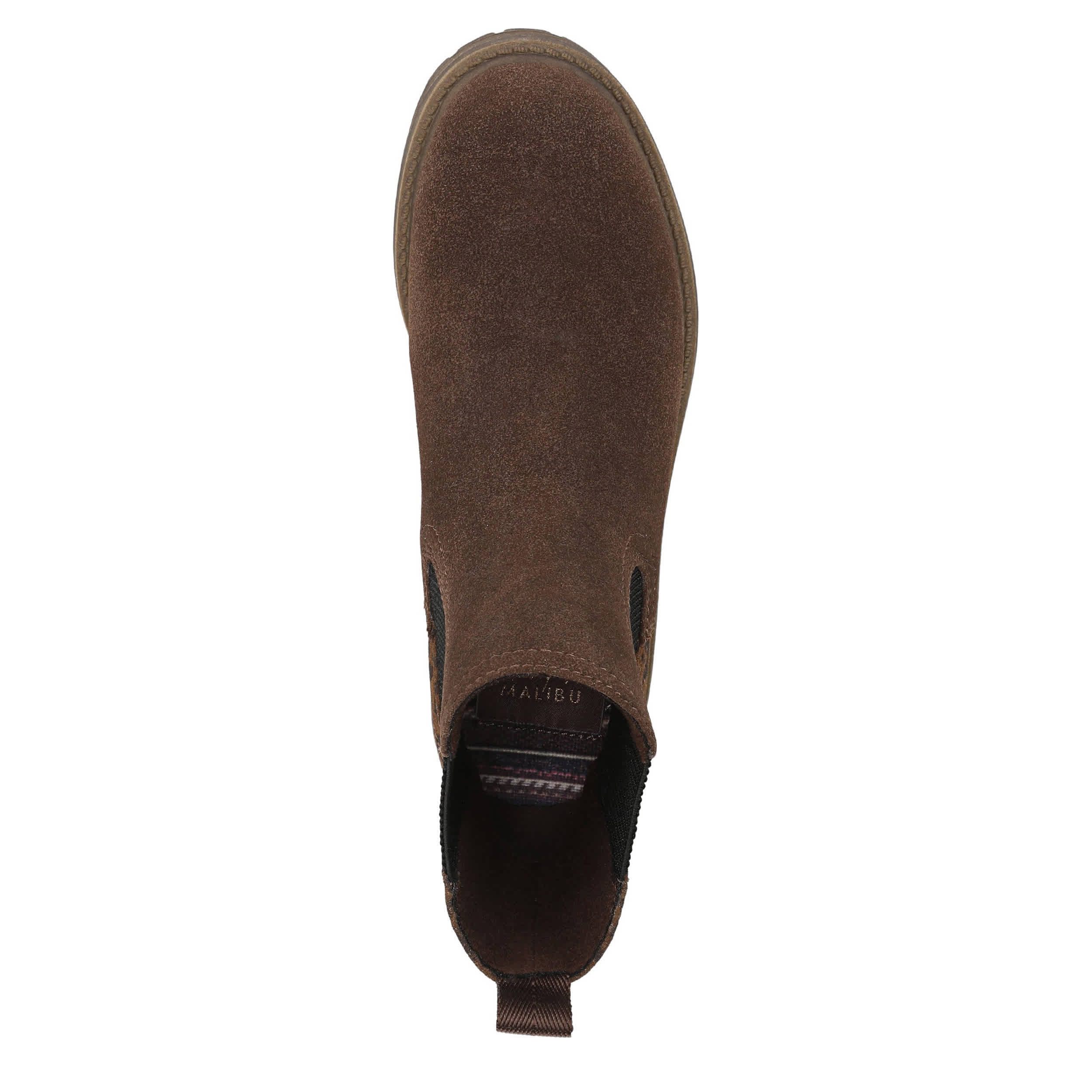 BLOWFISH MALIBU-WOMENS ALFIE CHELSEA BOOT-DARK BROWN & 