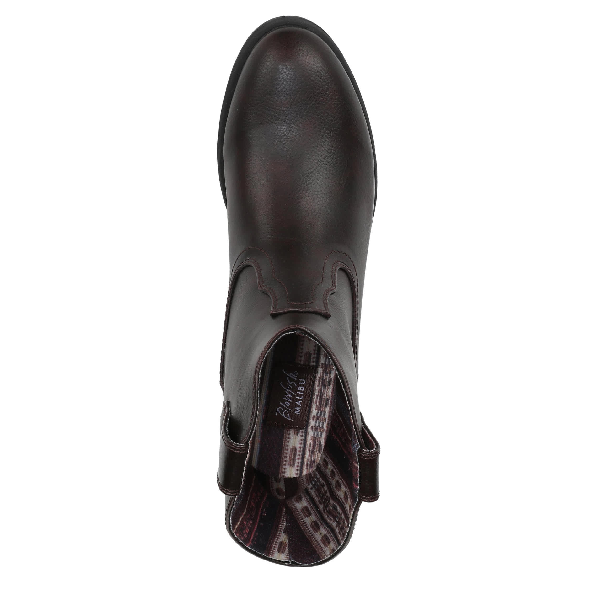 BLOWFISH MALIBU-WOMENS SOUTHWEST PULL ON BOOT-WINE & 