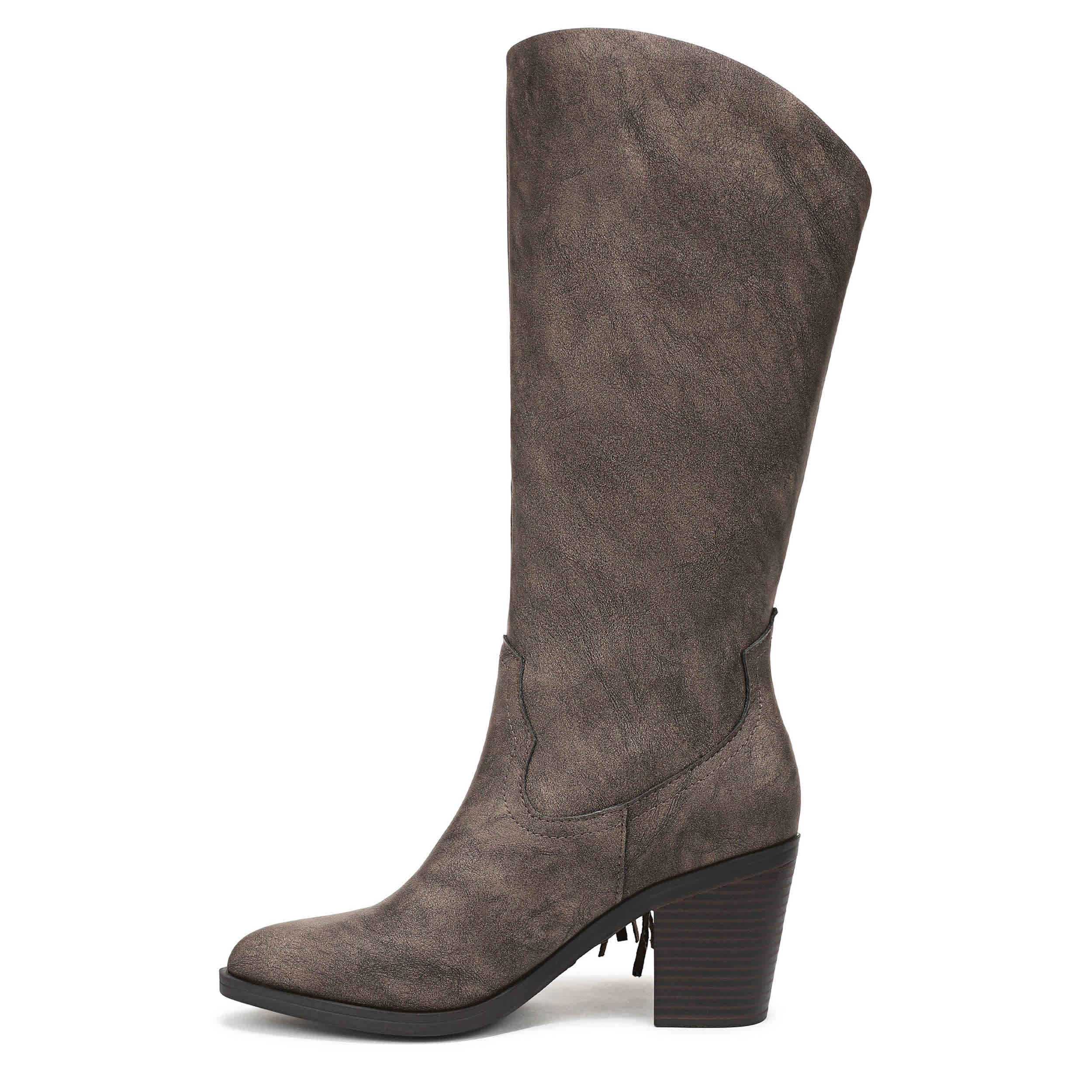 BLOWFISH MALIBU-WOMENS CRISS 2 TALL BOOTS-CHOCOLATE & 