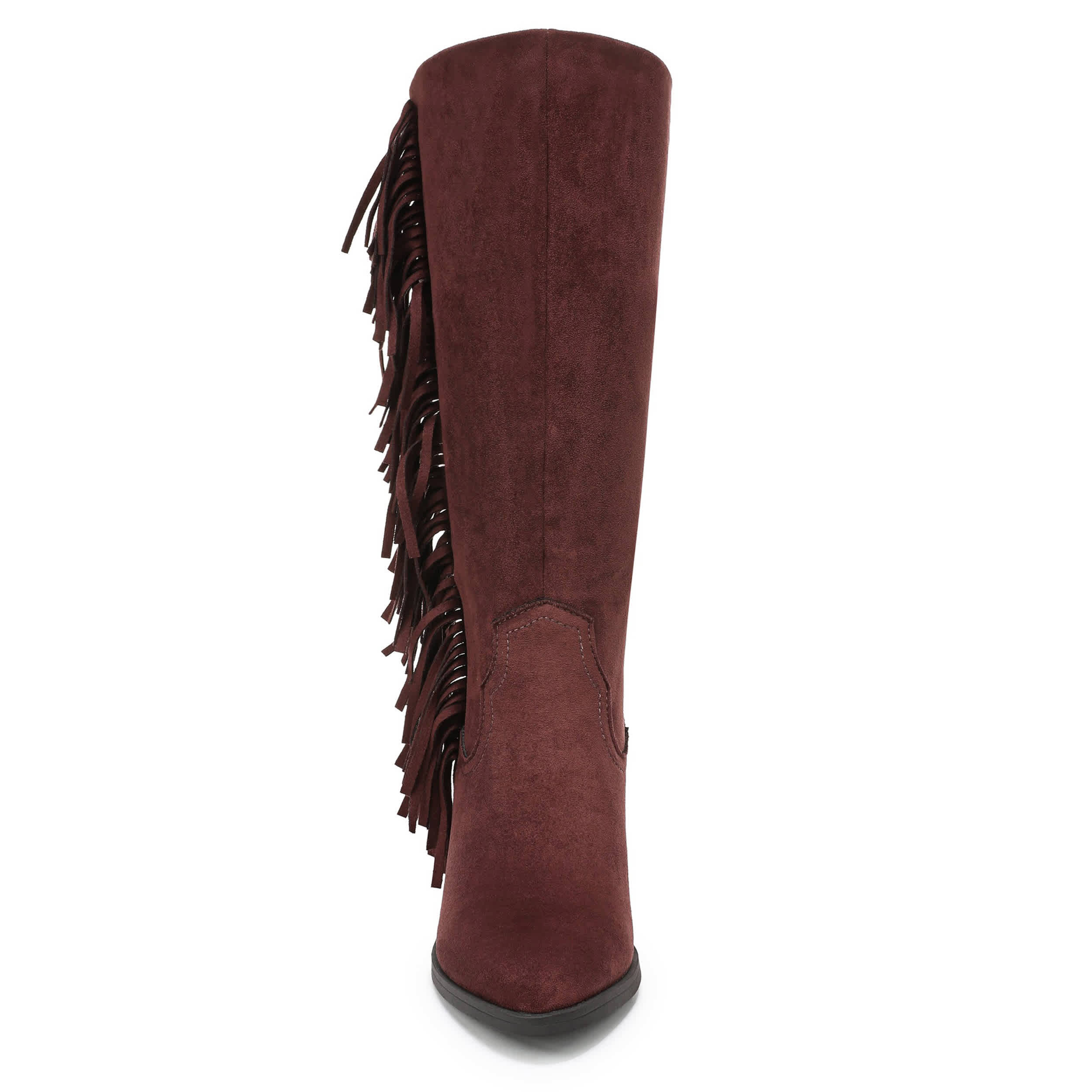 BLOWFISH MALIBU-WOMENS CRISS 2 TALL BOOTS-WINE & 