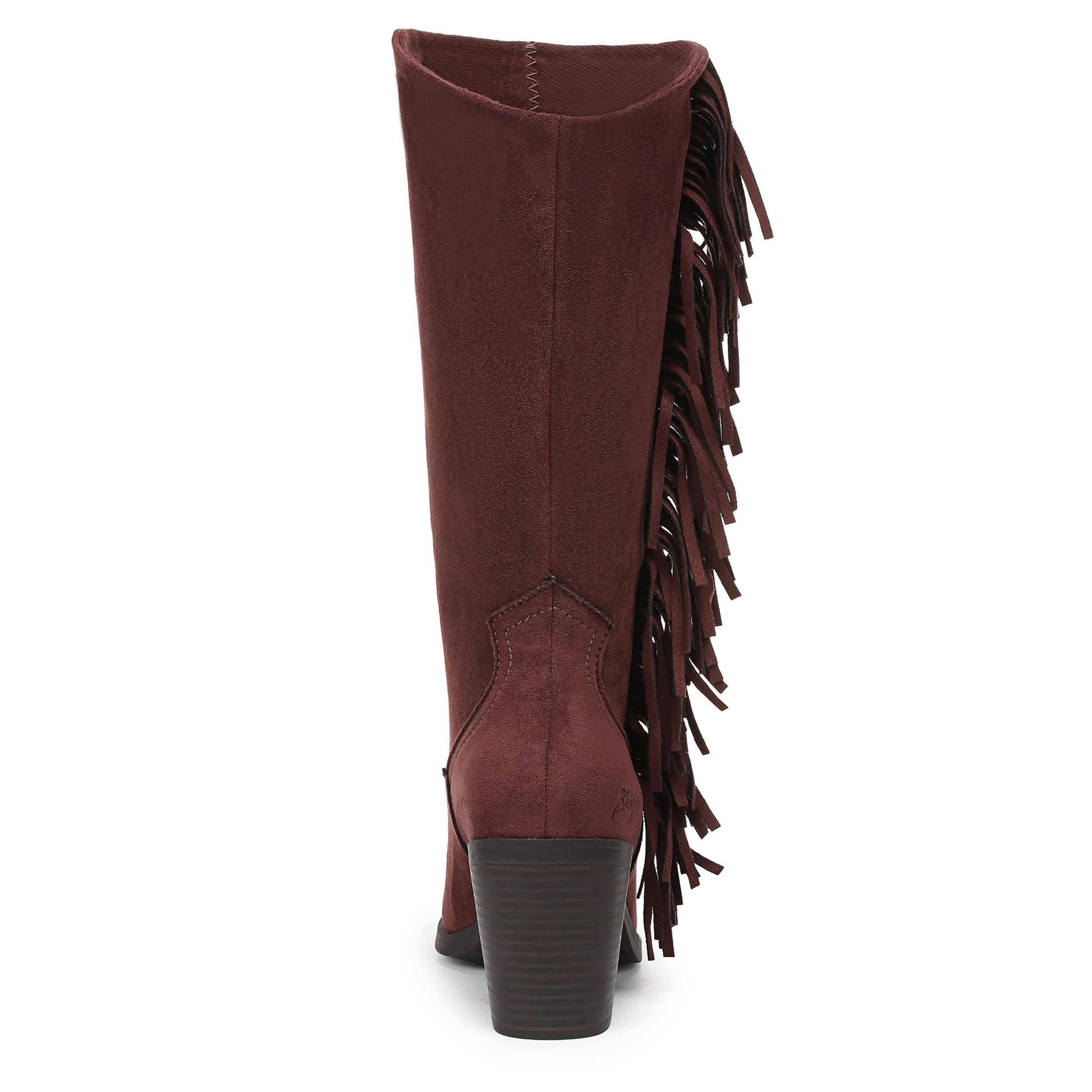 BLOWFISH MALIBU-WOMENS CRISS 2 TALL BOOTS-WINE & 