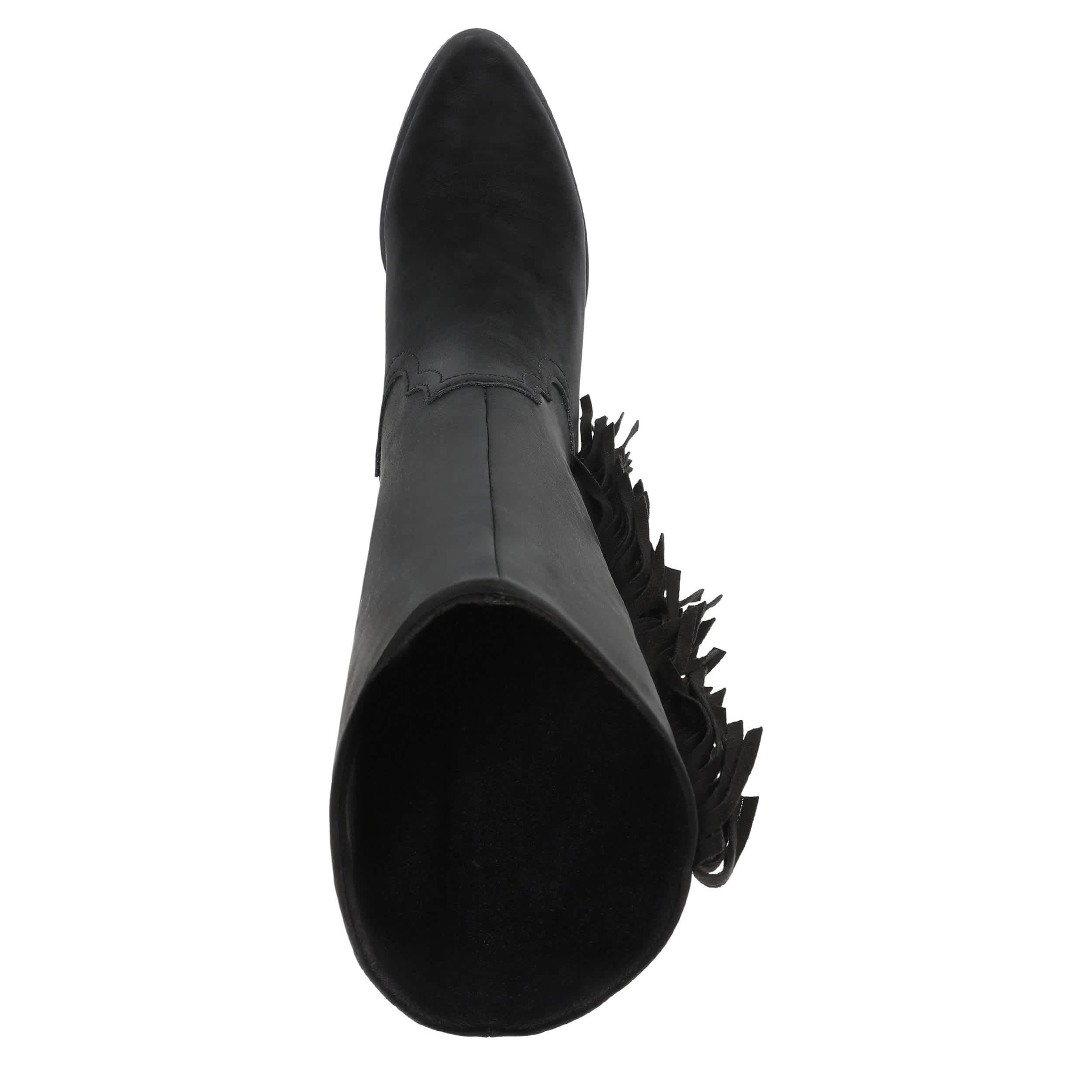 BLOWFISH MALIBU-WOMENS CRISS 2 TALL BOOTS-BLACK & 