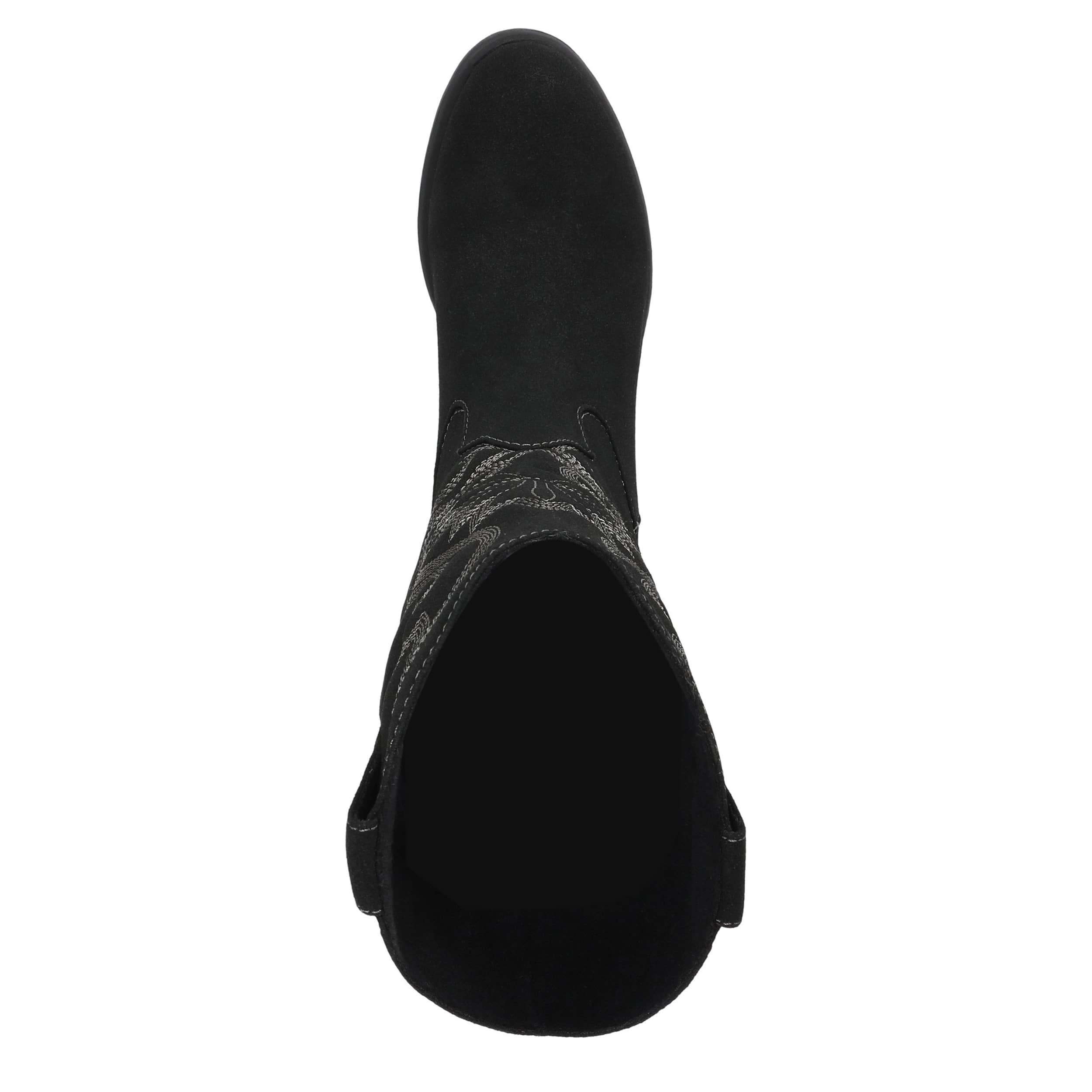 BLOWFISH MALIBU-WOMENS STUTTER WESTERN BOOT-BLACK & 
