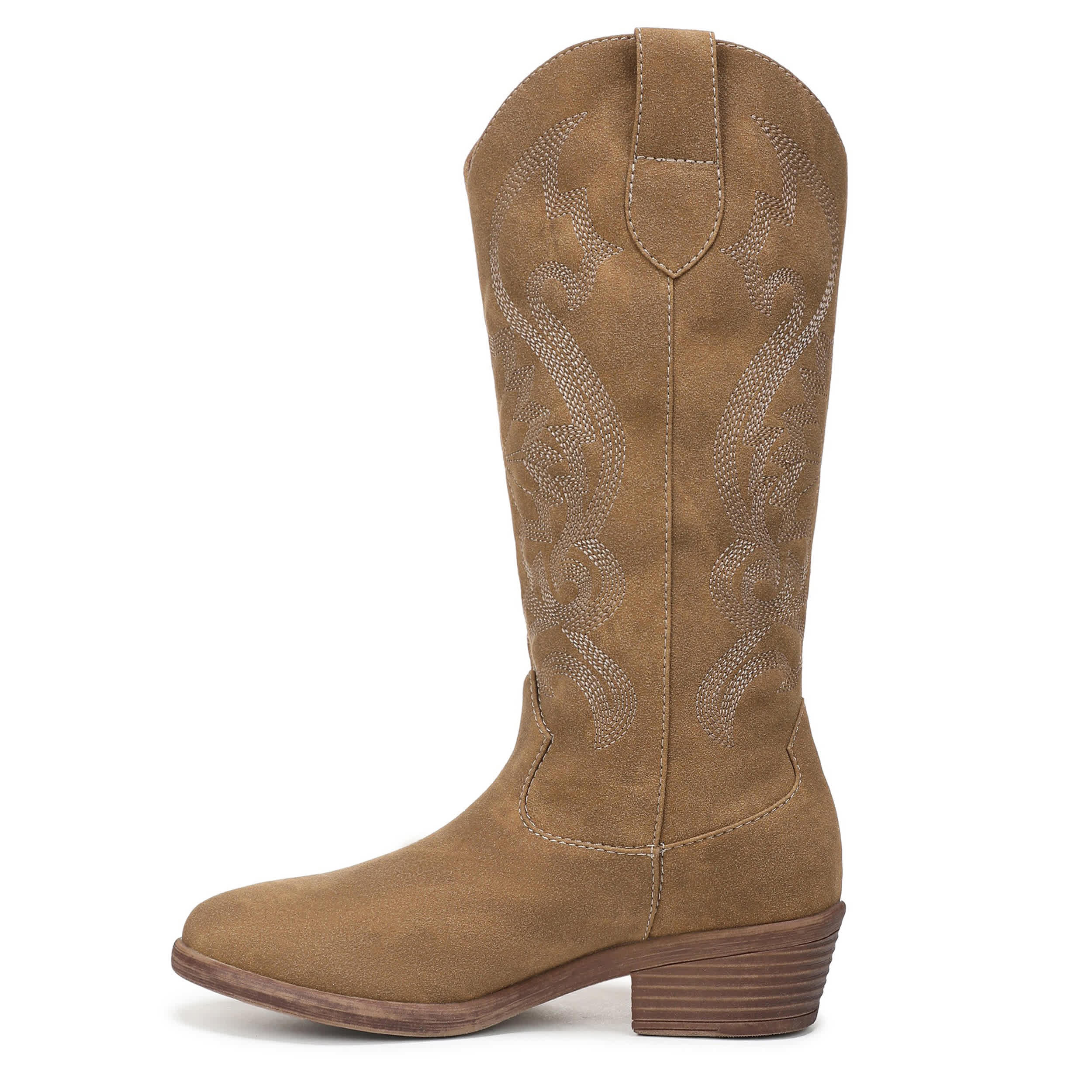 BLOWFISH MALIBU-WOMENS STUTTER WESTERN BOOT-TAN & 