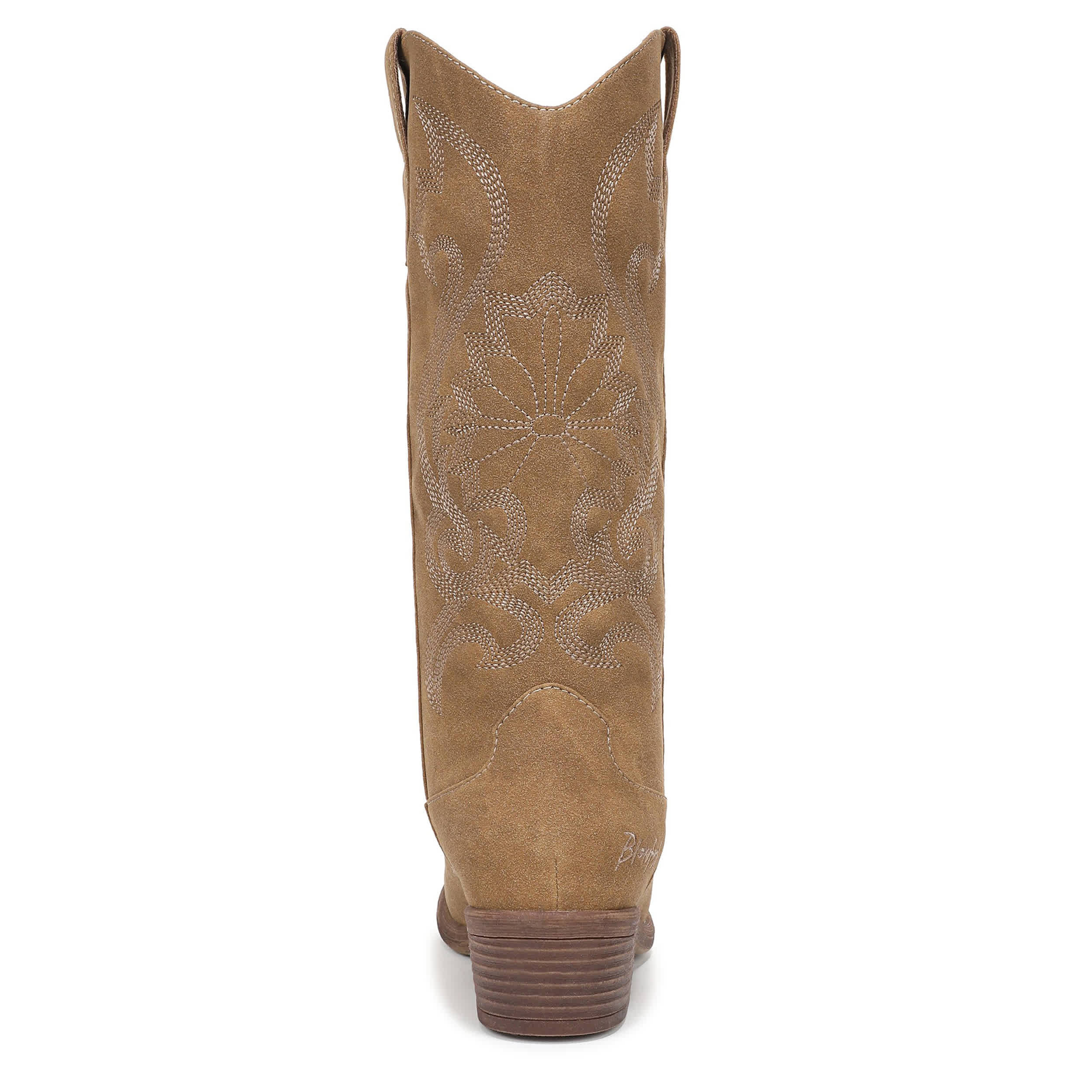 BLOWFISH MALIBU-WOMENS STUTTER WESTERN BOOT-TAN & 