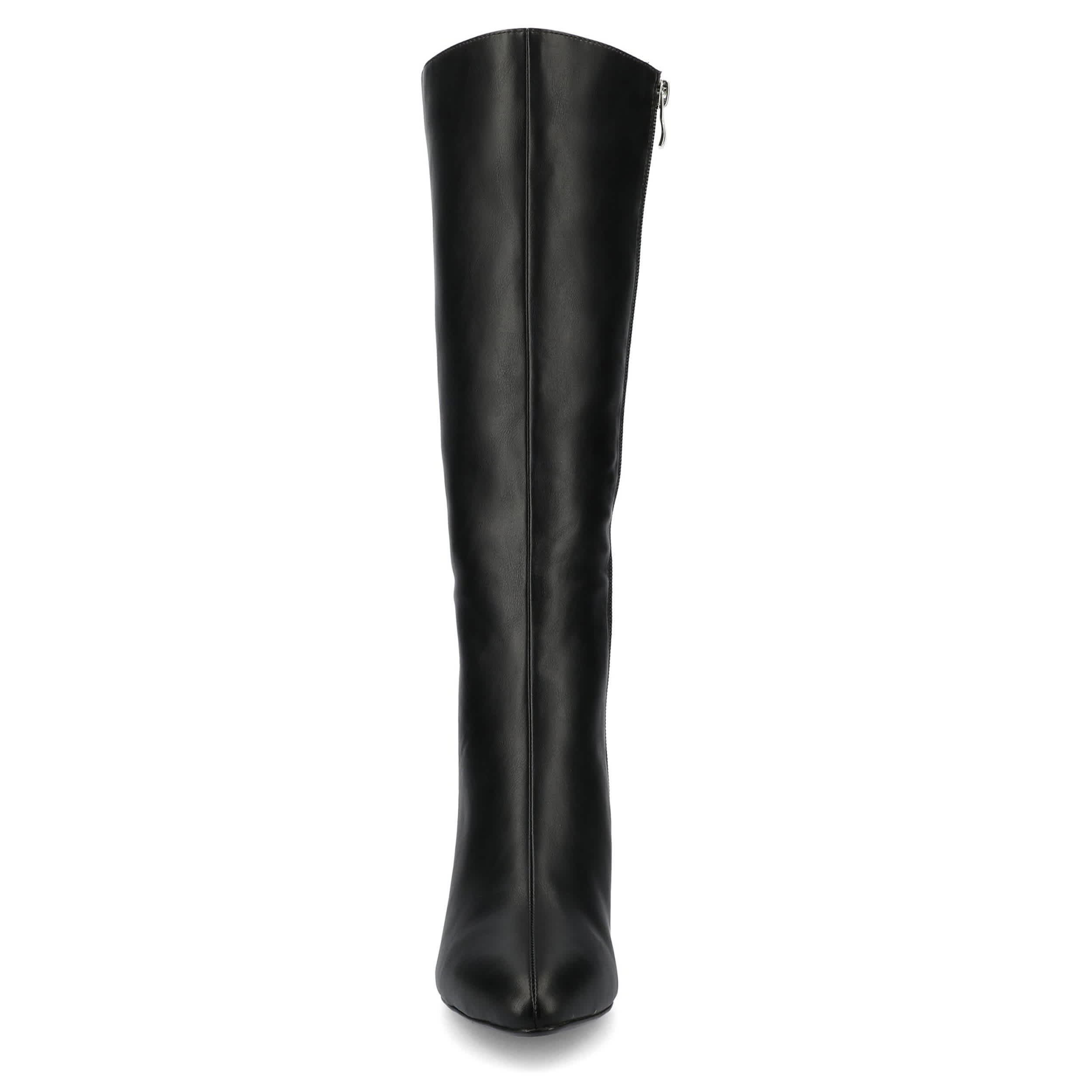 JOURNEE COLLECTION-WOMENS AMEYLIA BOOTS-BLACK & 