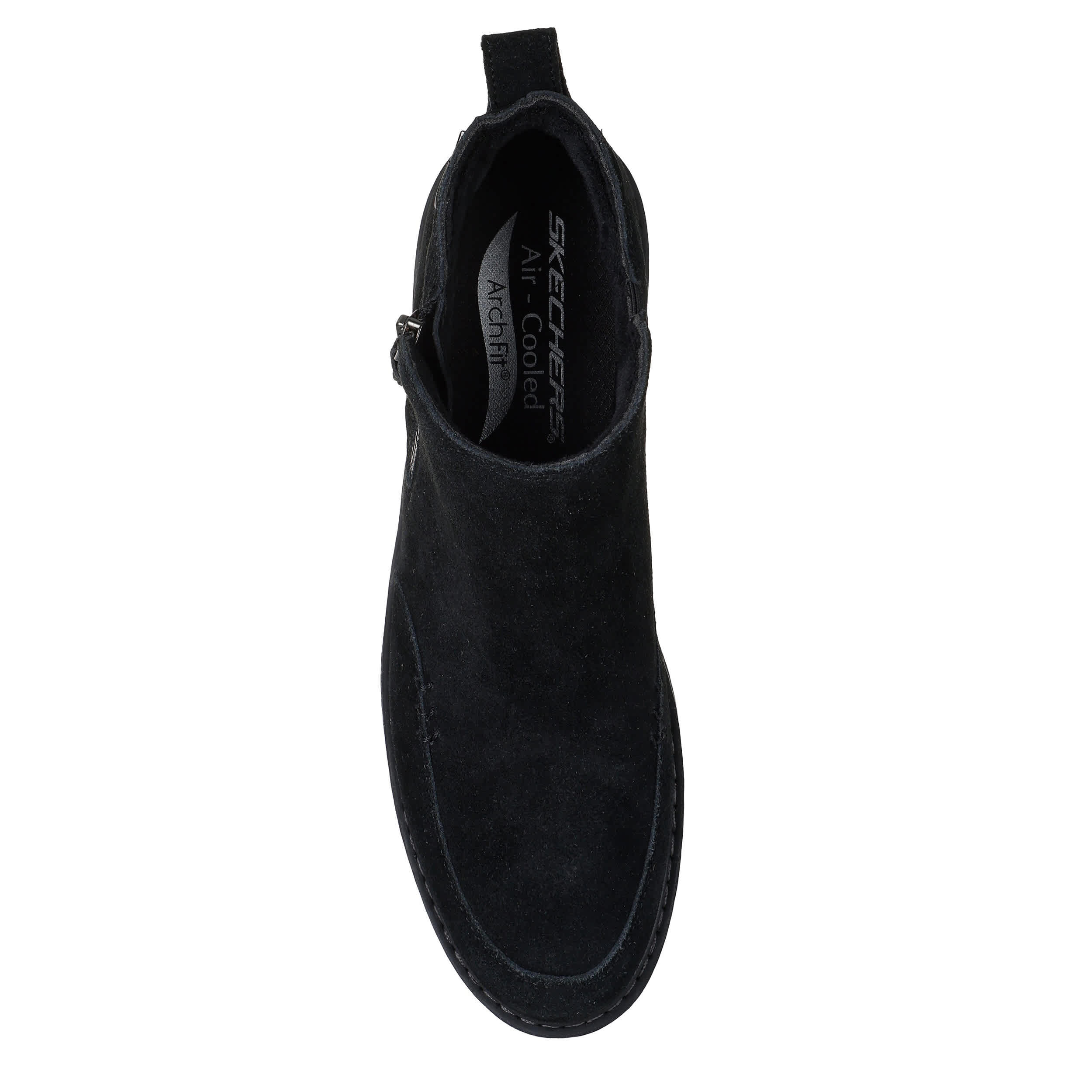 SKECHERS-WOMENS ARCH FIT MOJAVE - BOUNDLESS BLISS BOOT-BLACK & 