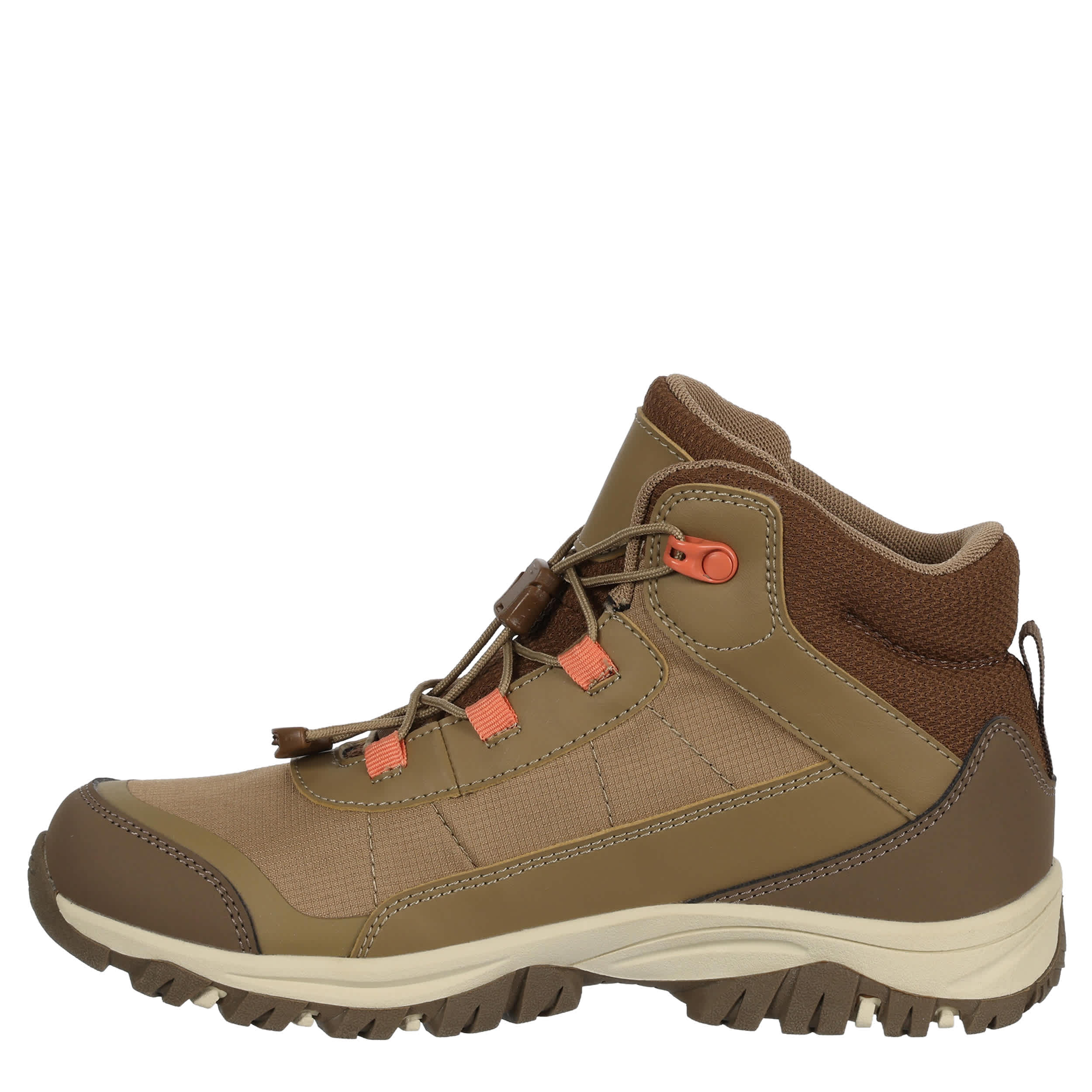 BJORNDAL-WOMENS MORGAN MID HIKE BOOT-TAUPE & 