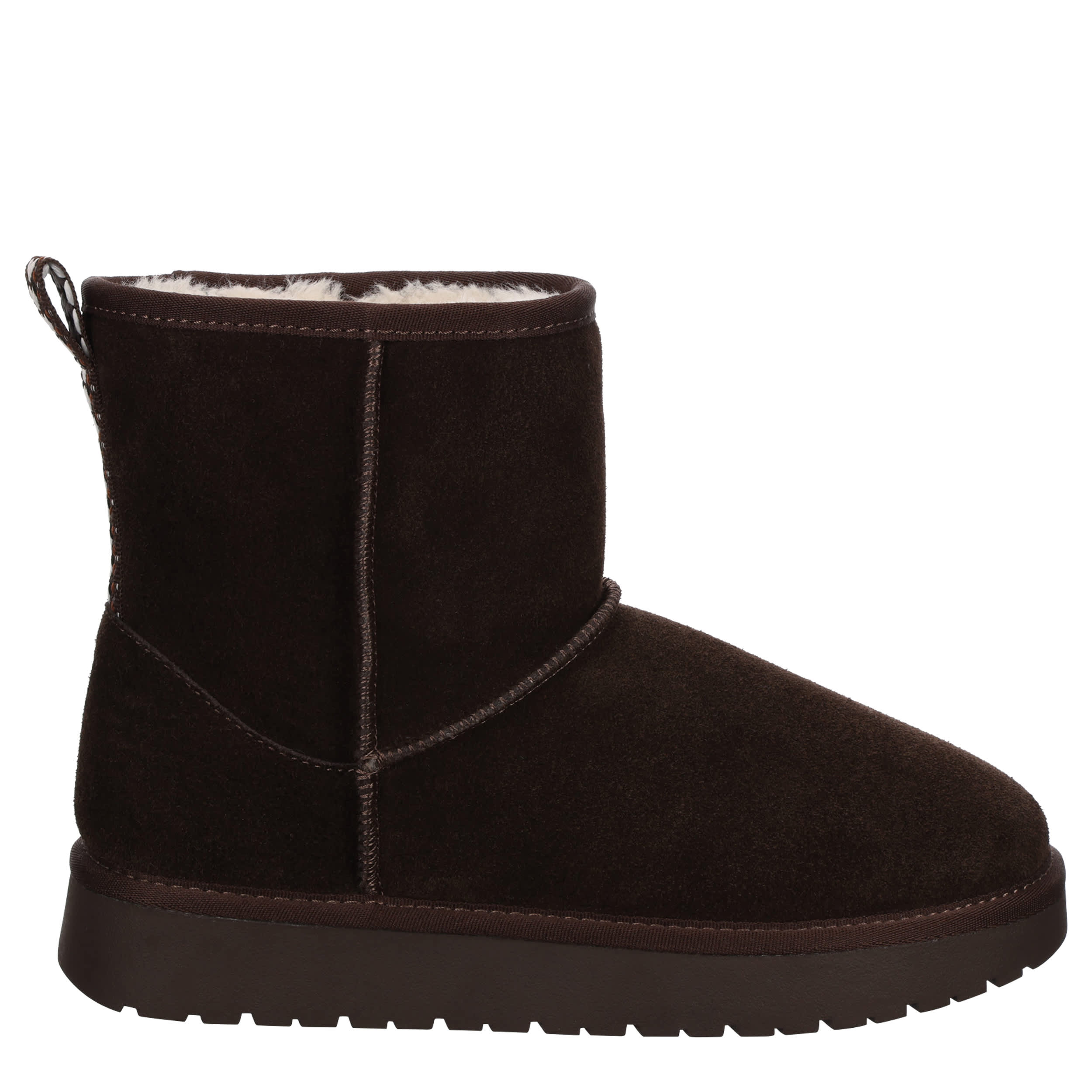 BJORNDAL-WOMENS  ELARA FUR BOOT-CHOCOLATE & 