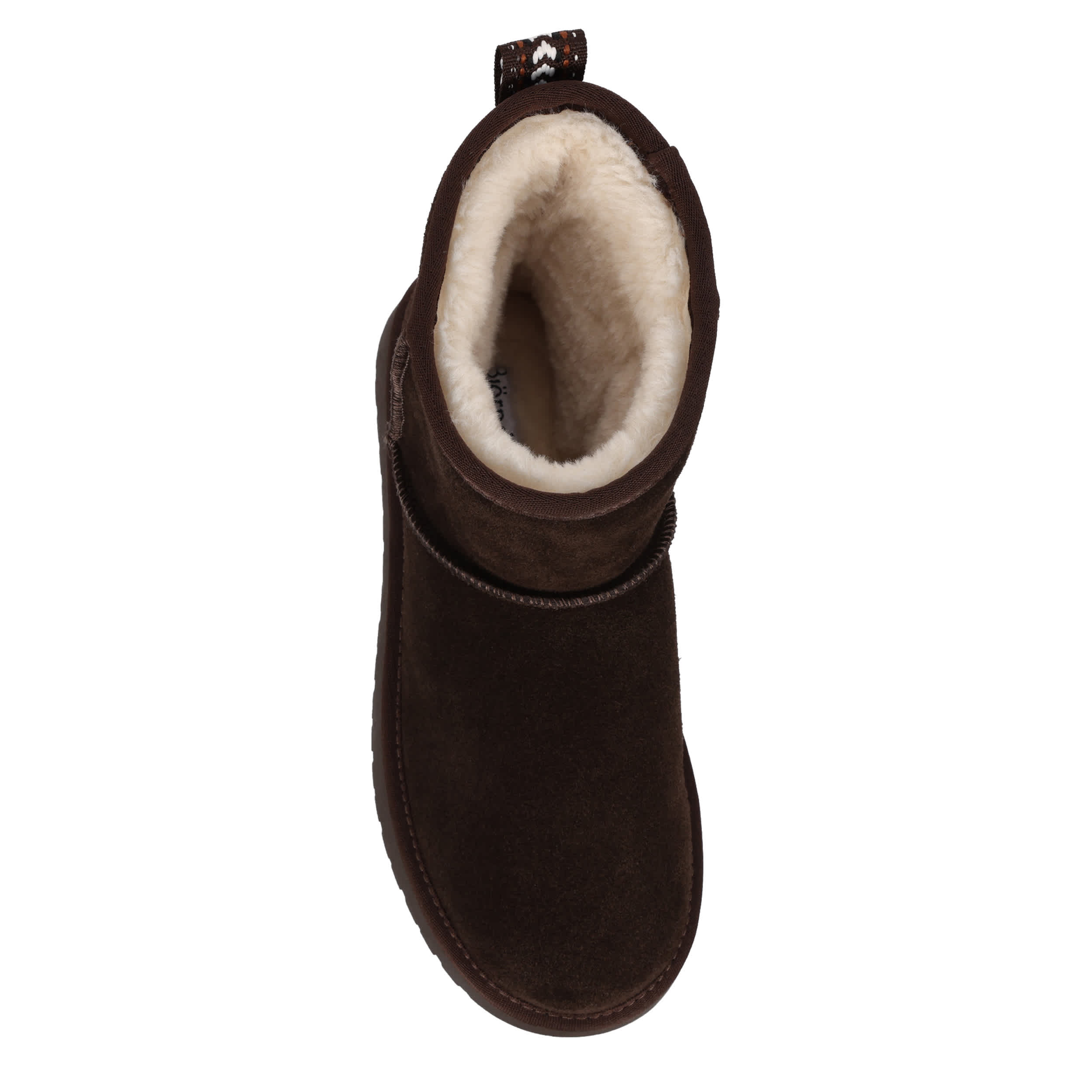 BJORNDAL-WOMENS  ELARA FUR BOOT-CHOCOLATE & 