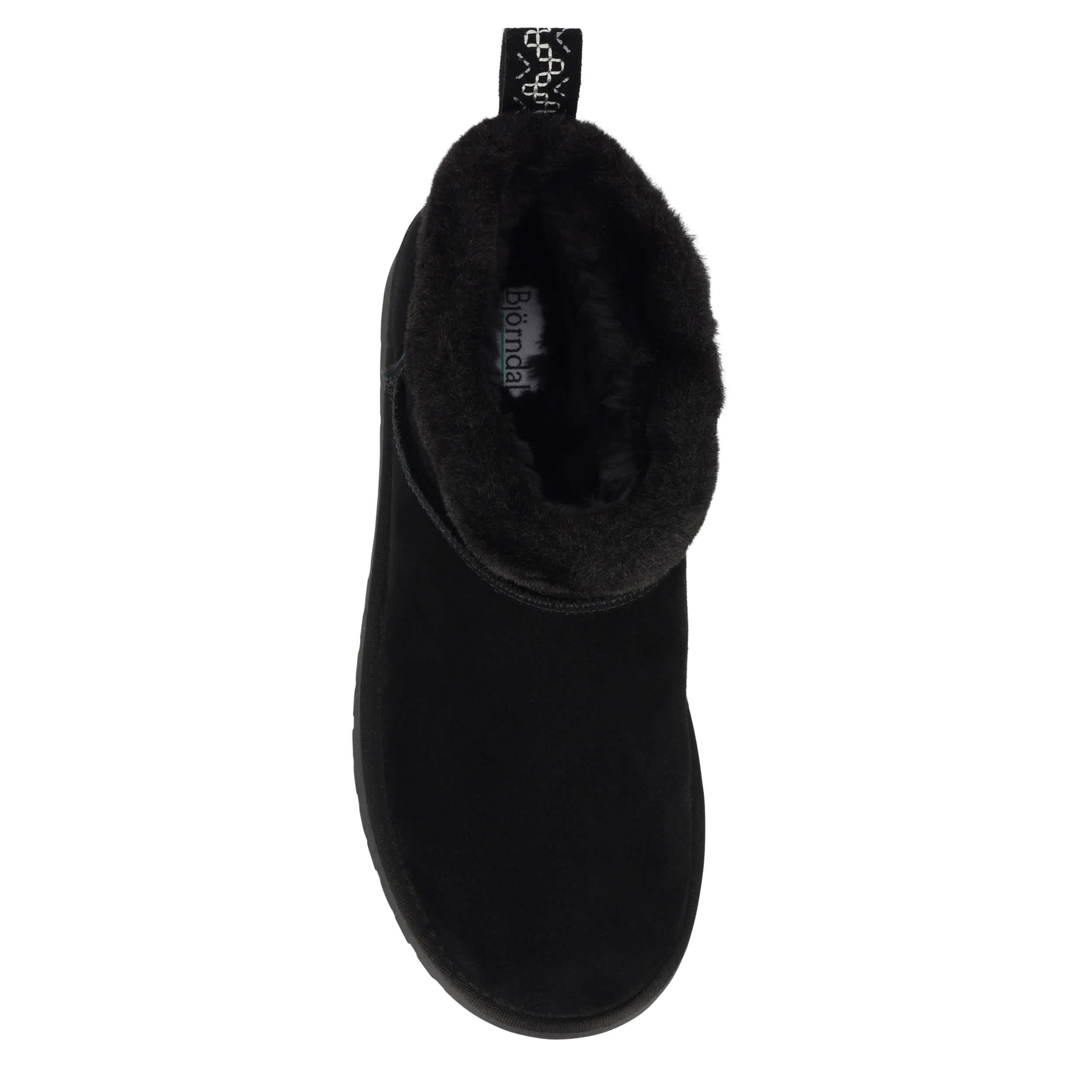 BJORNDAL-WOMENS EZRA FUR BOOT-BLACK & 
