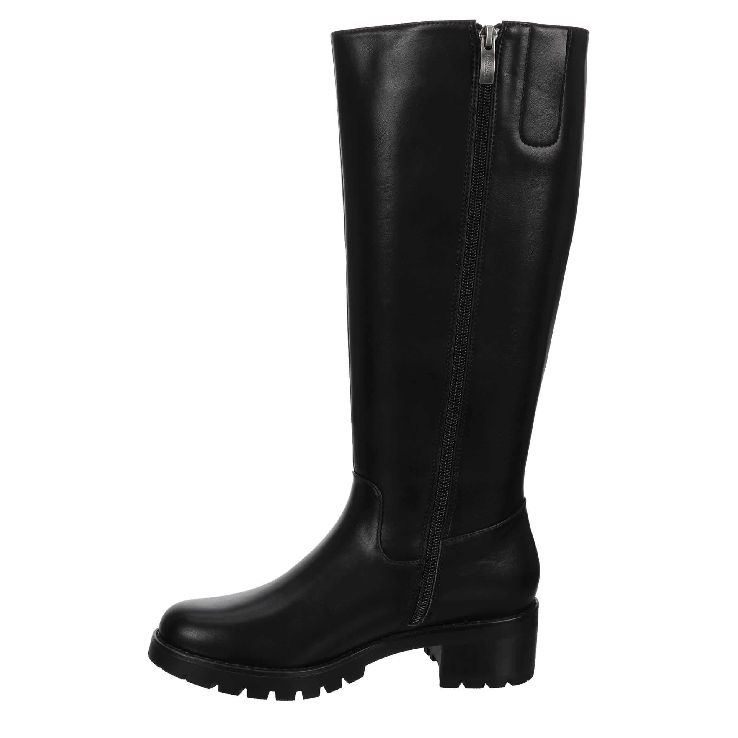 MICHAEL BY MICHAEL SHANNON-WOMENS MARCIE TALL BOOT-BLACK & 