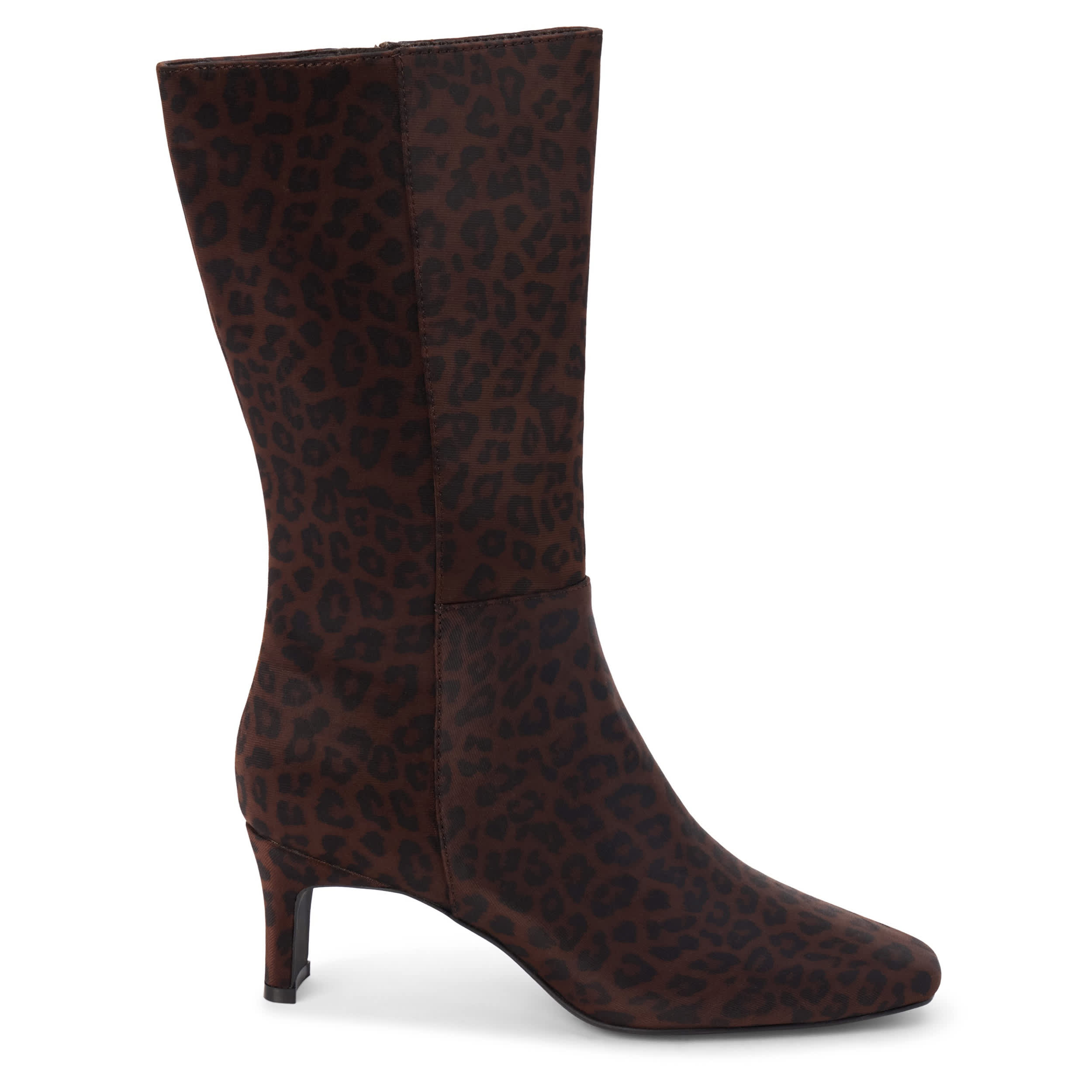 BEACH-WOMENS JENSEN DRESS BOOT-BROWN & LEOPARD