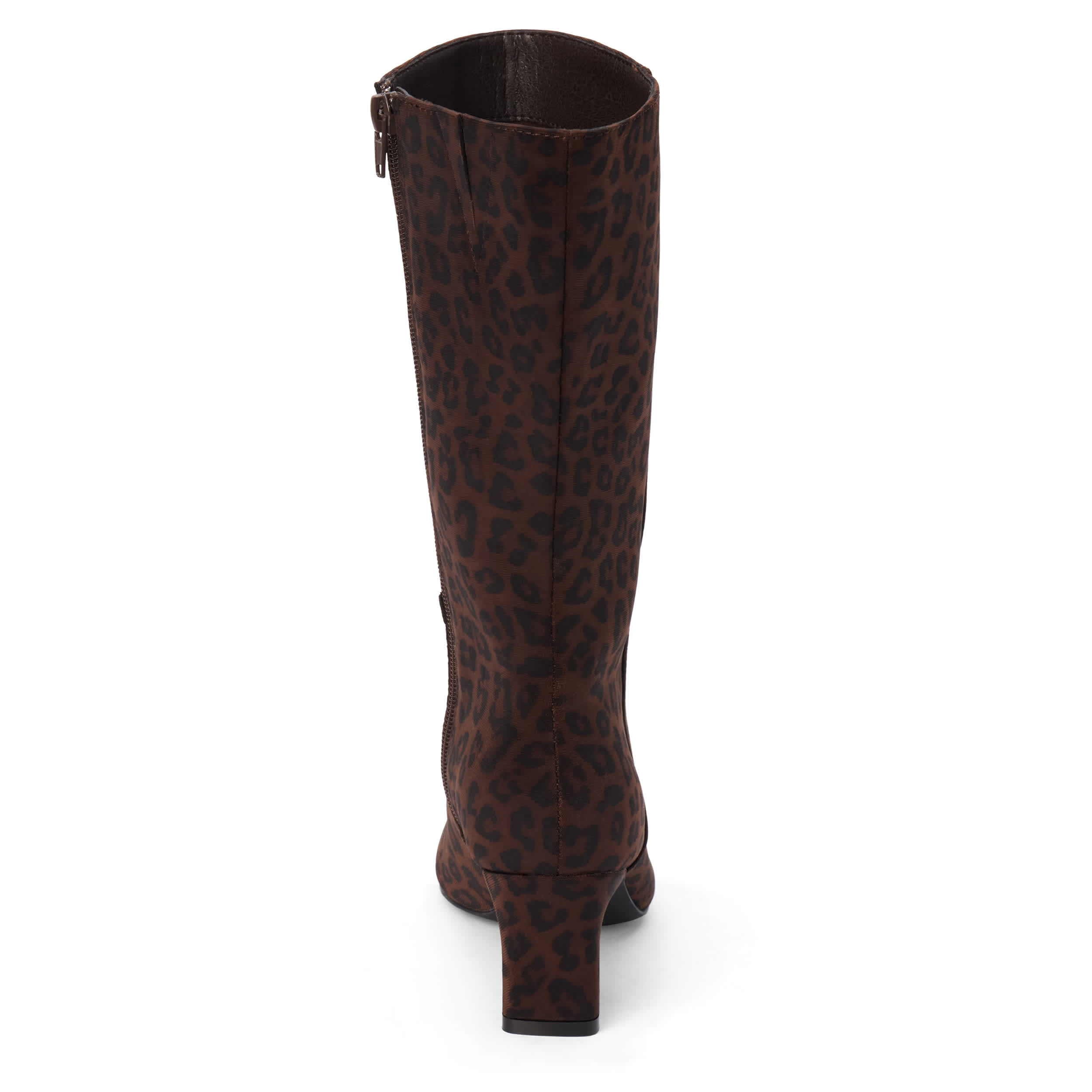 BEACH-WOMENS JENSEN DRESS BOOT-BROWN & LEOPARD