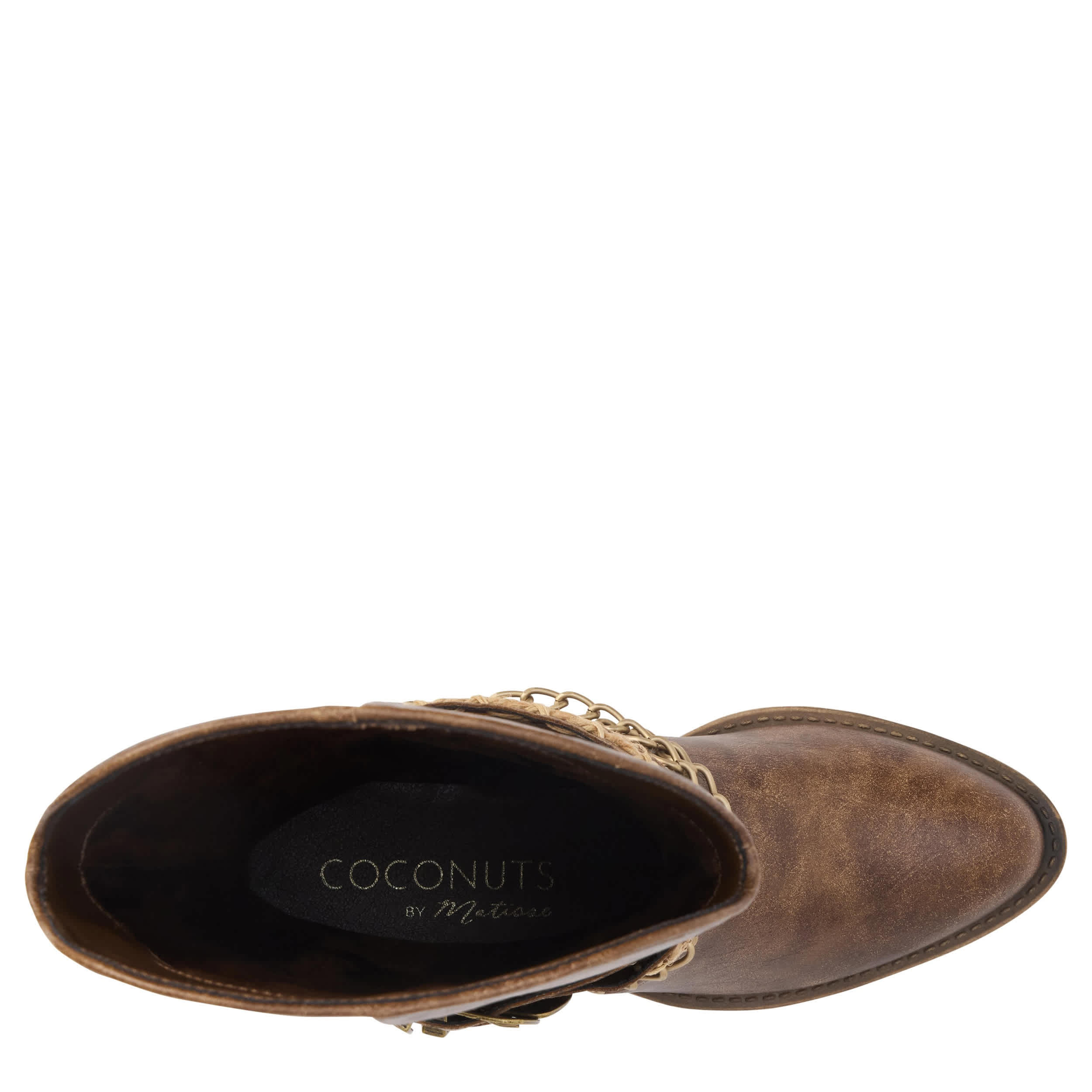 COCONUTS-WOMENS BILLY WESTERN BOOT-BROWN & 
