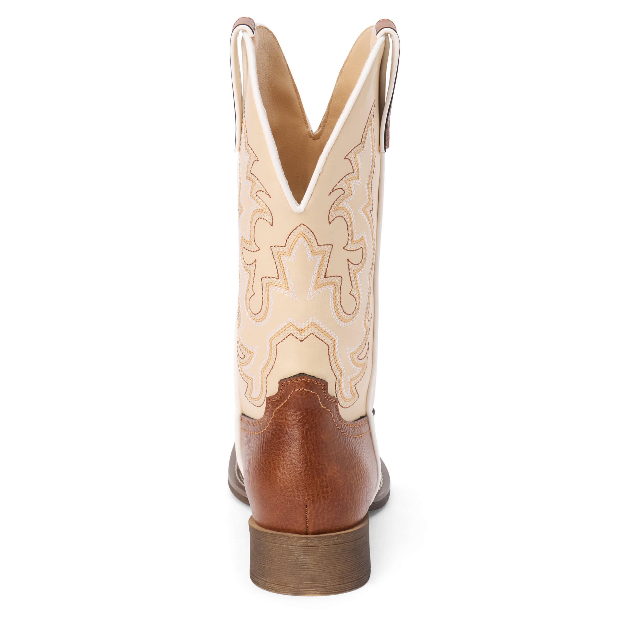 COCONUTS-WOMENS ROWDY WESTERN BOOT-LATTE & COGNAC