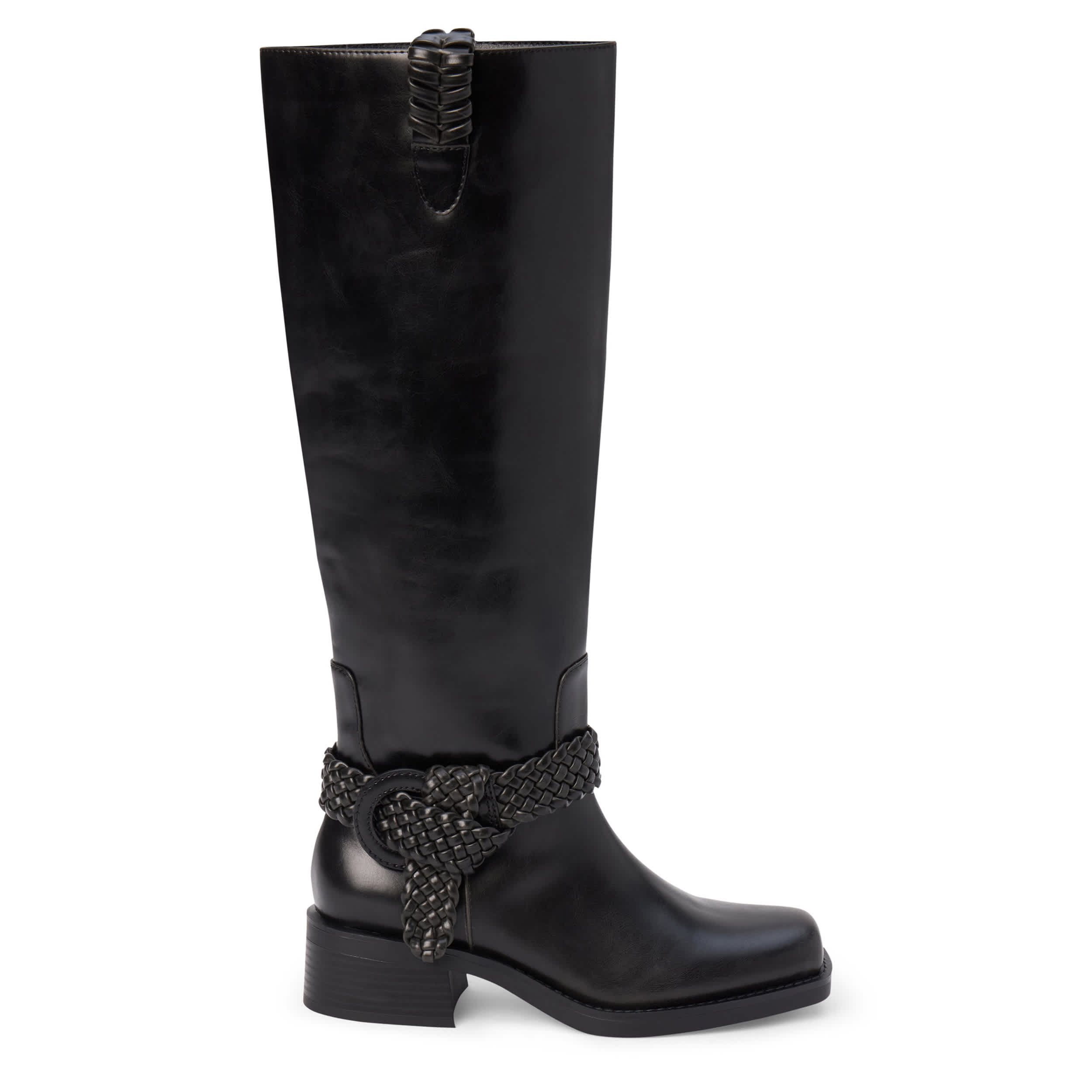 COCONUTS-WOMENS CHEYENNE TALL BOOT-BLACK & 