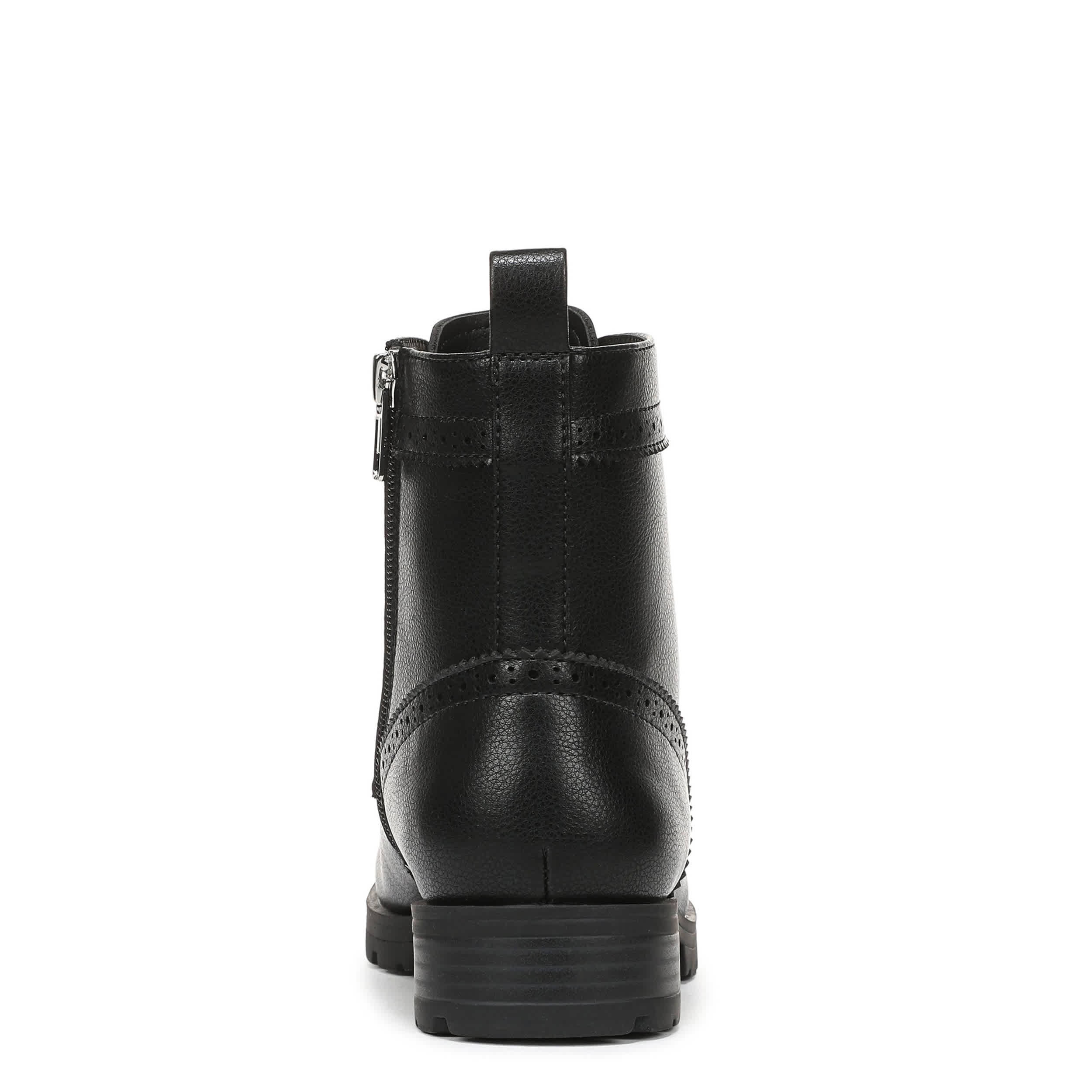 LIFESTRIDE-WOMENS LENA COMBAT BOOT-BLACK & 