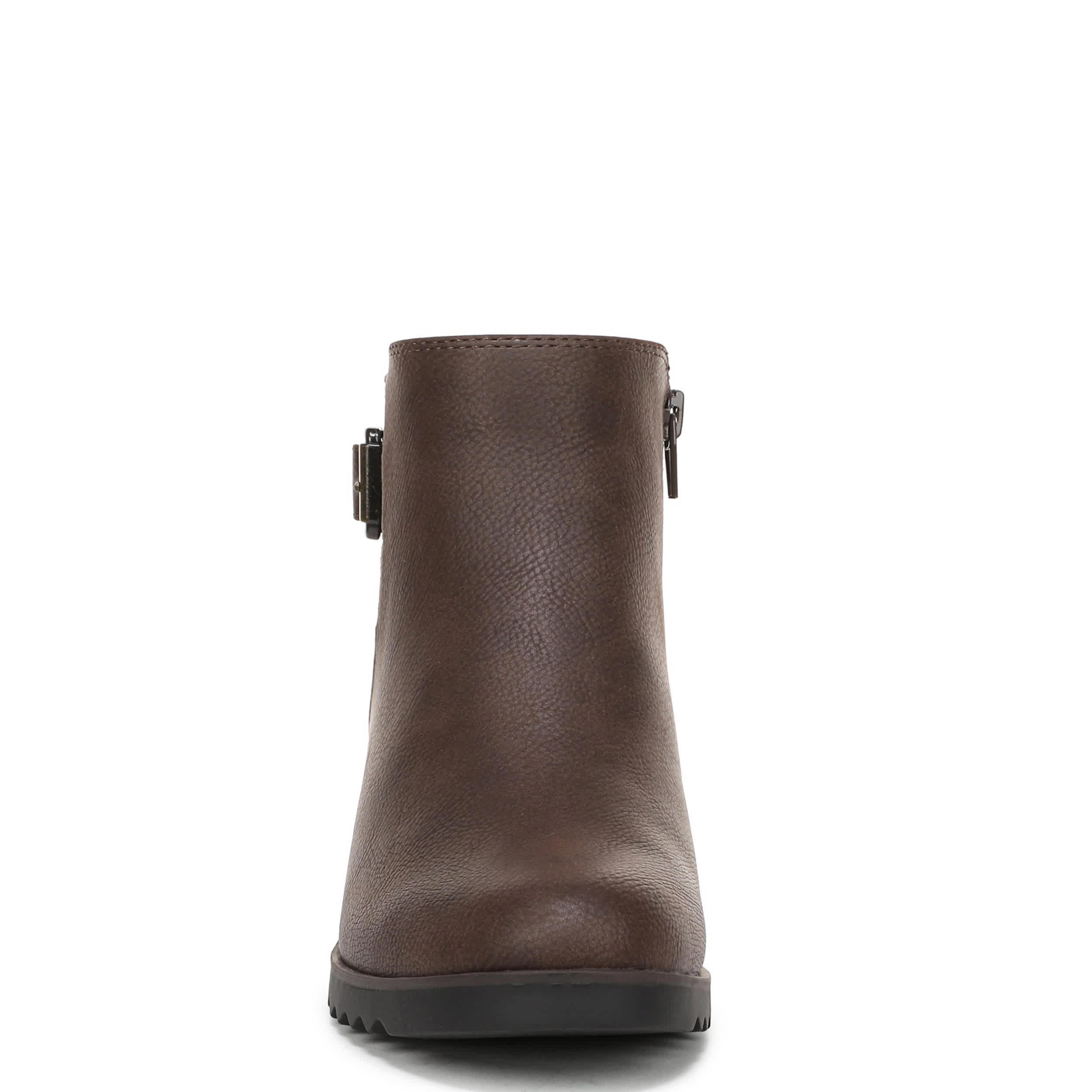 LIFESTRIDE-WOMENS ZAYNE WEDGE BOOT-DARK BROWN & 