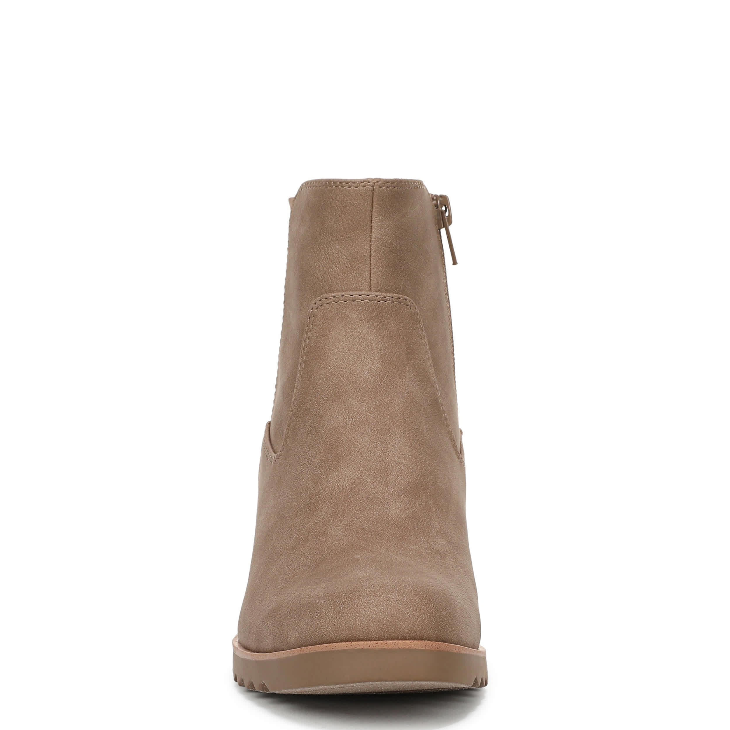 LIFESTRIDE-WOMENS ZIONNE WEDGE BOOT-WHEAT & TAN