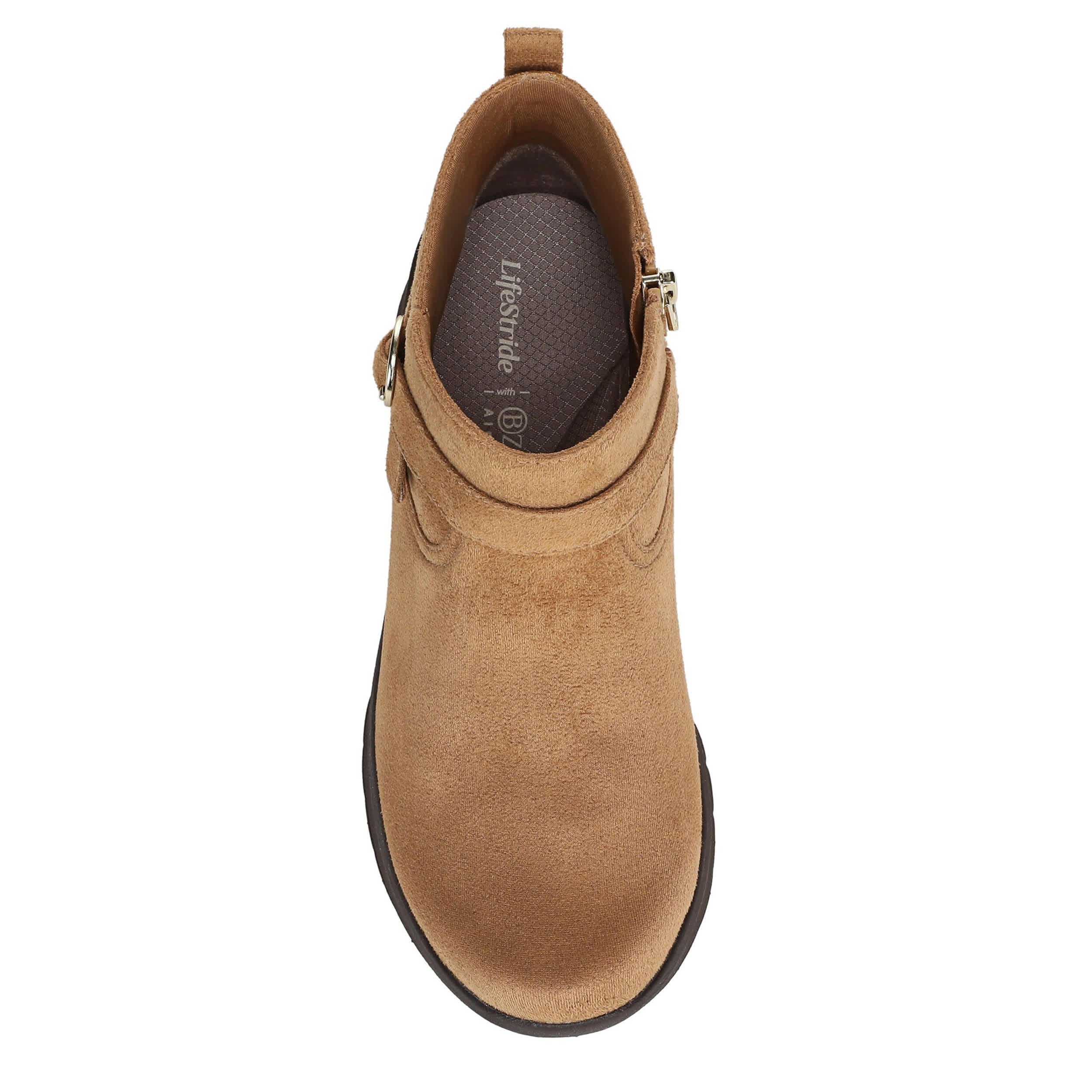 LIFESTRIDE-WOMENS GUILDER BOOT-TAN & 