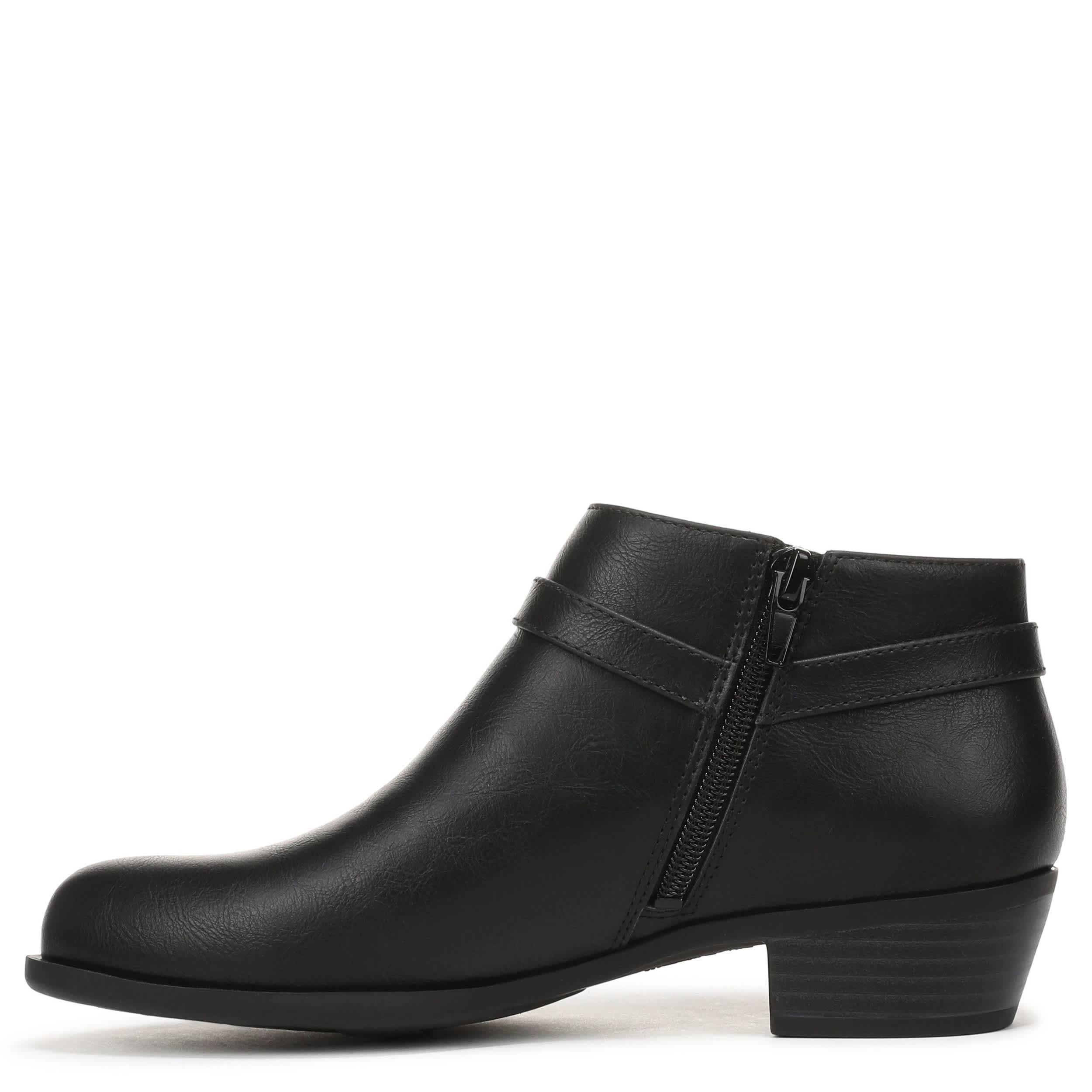 LIFESTRIDE-WOMENS ADA BOOTIE-BLACK & 