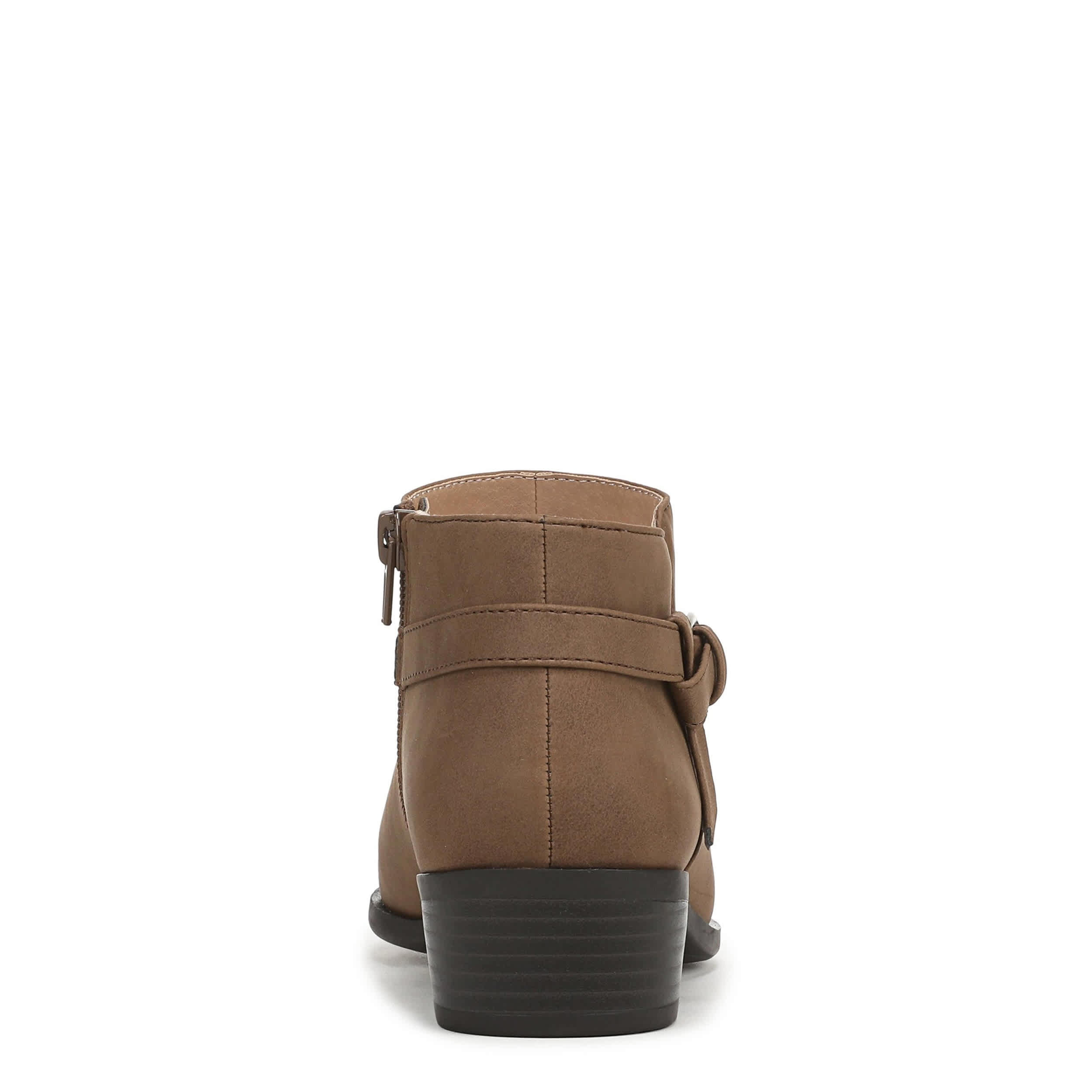 LIFESTRIDE-WOMENS ADA BOOTIE-DARK TAUPE & 